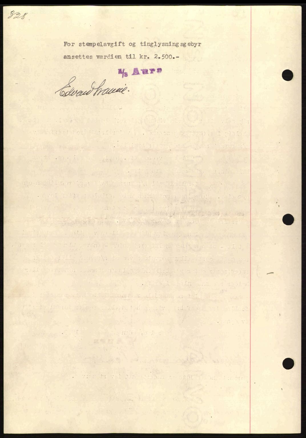 Nordmøre sorenskriveri, AV/SAT-A-4132/1/2/2Ca: Mortgage book no. A86, 1939-1939, Diary no: : 1169/1939