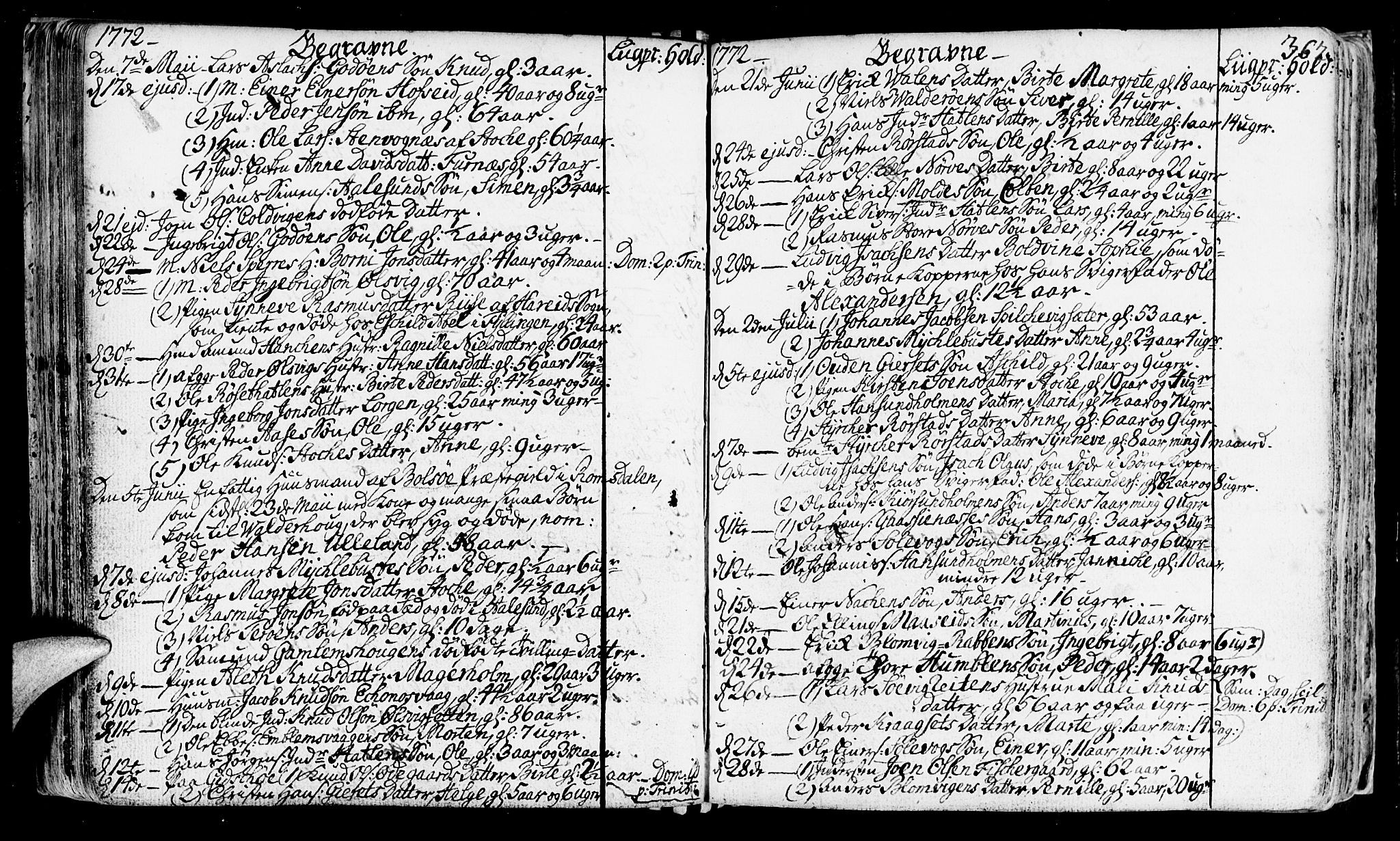 Ministerialprotokoller, klokkerbøker og fødselsregistre - Møre og Romsdal, AV/SAT-A-1454/528/L0393: Parish register (official) no. 528A04, 1762-1800, p. 362