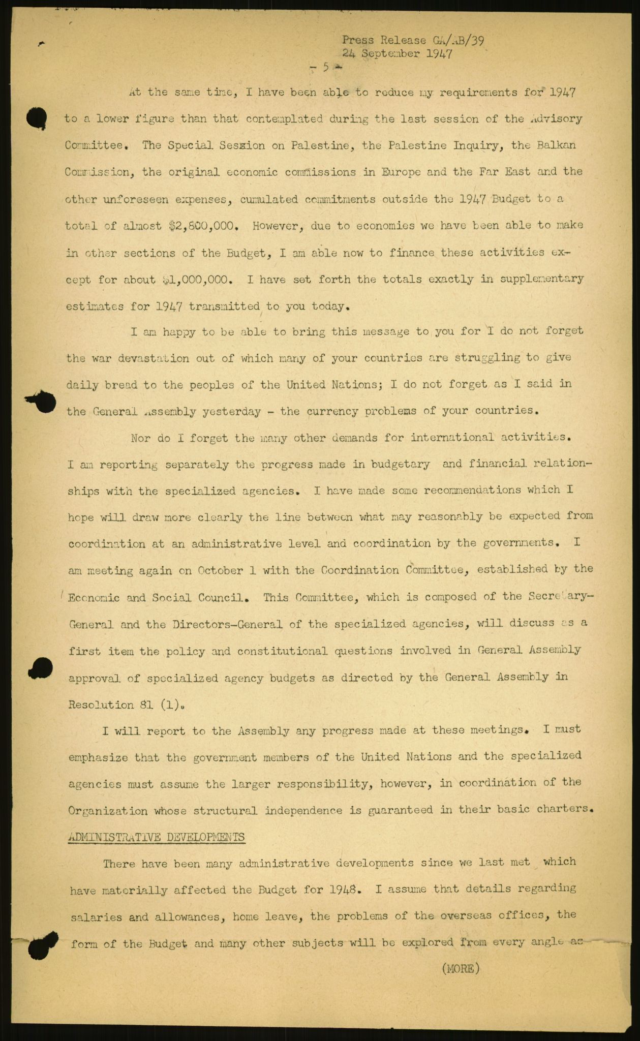 Lie, Trygve, AV/RA-PA-1407/D/L0015: Generalsekretærens papirer., 1947-1952, p. 1028