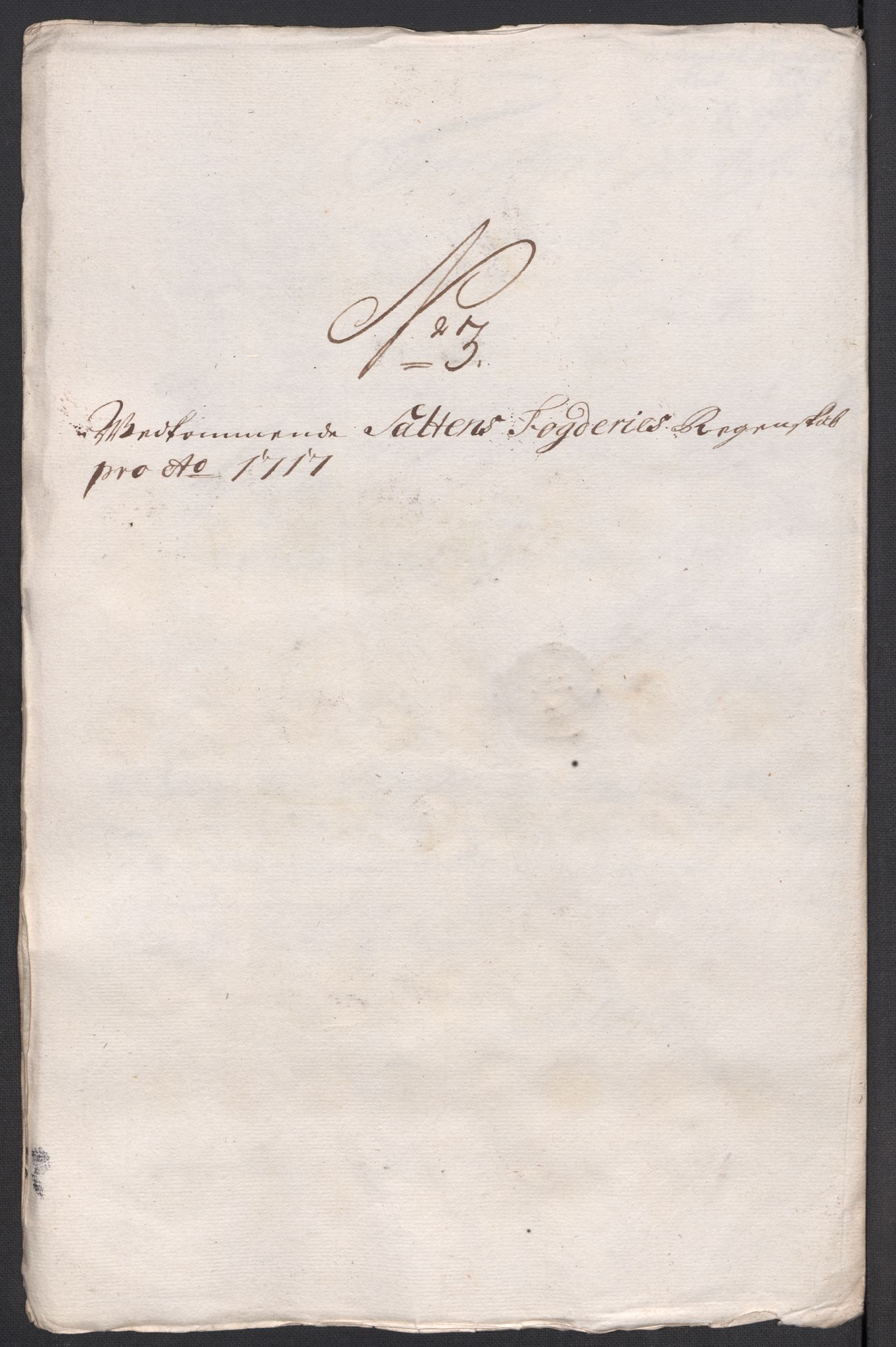 Rentekammeret inntil 1814, Reviderte regnskaper, Fogderegnskap, AV/RA-EA-4092/R66/L4587: Fogderegnskap Salten, 1717, p. 86