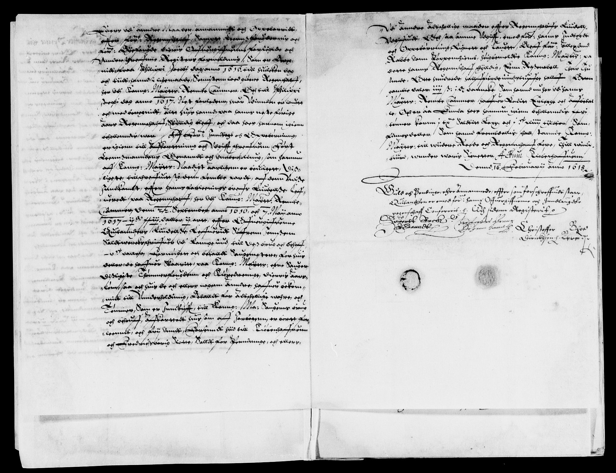 Rentekammeret inntil 1814, Reviderte regnskaper, Lensregnskaper, AV/RA-EA-5023/R/Rb/Rbp/L0006: Bratsberg len, 1619-1621