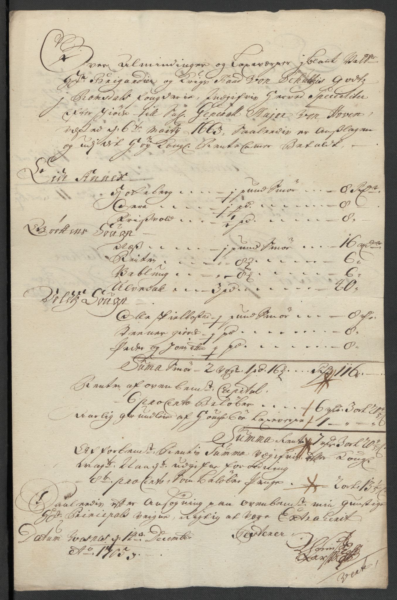 Rentekammeret inntil 1814, Reviderte regnskaper, Fogderegnskap, RA/EA-4092/R55/L3656: Fogderegnskap Romsdal, 1703-1705, p. 440