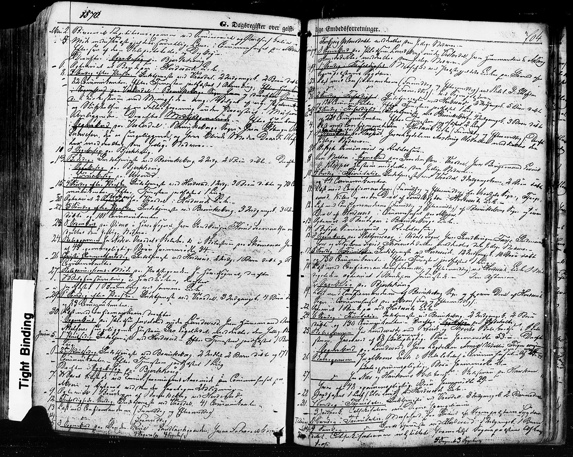Kviteseid kirkebøker, SAKO/A-276/F/Fa/L0007: Parish register (official) no. I 7, 1859-1881, p. 704
