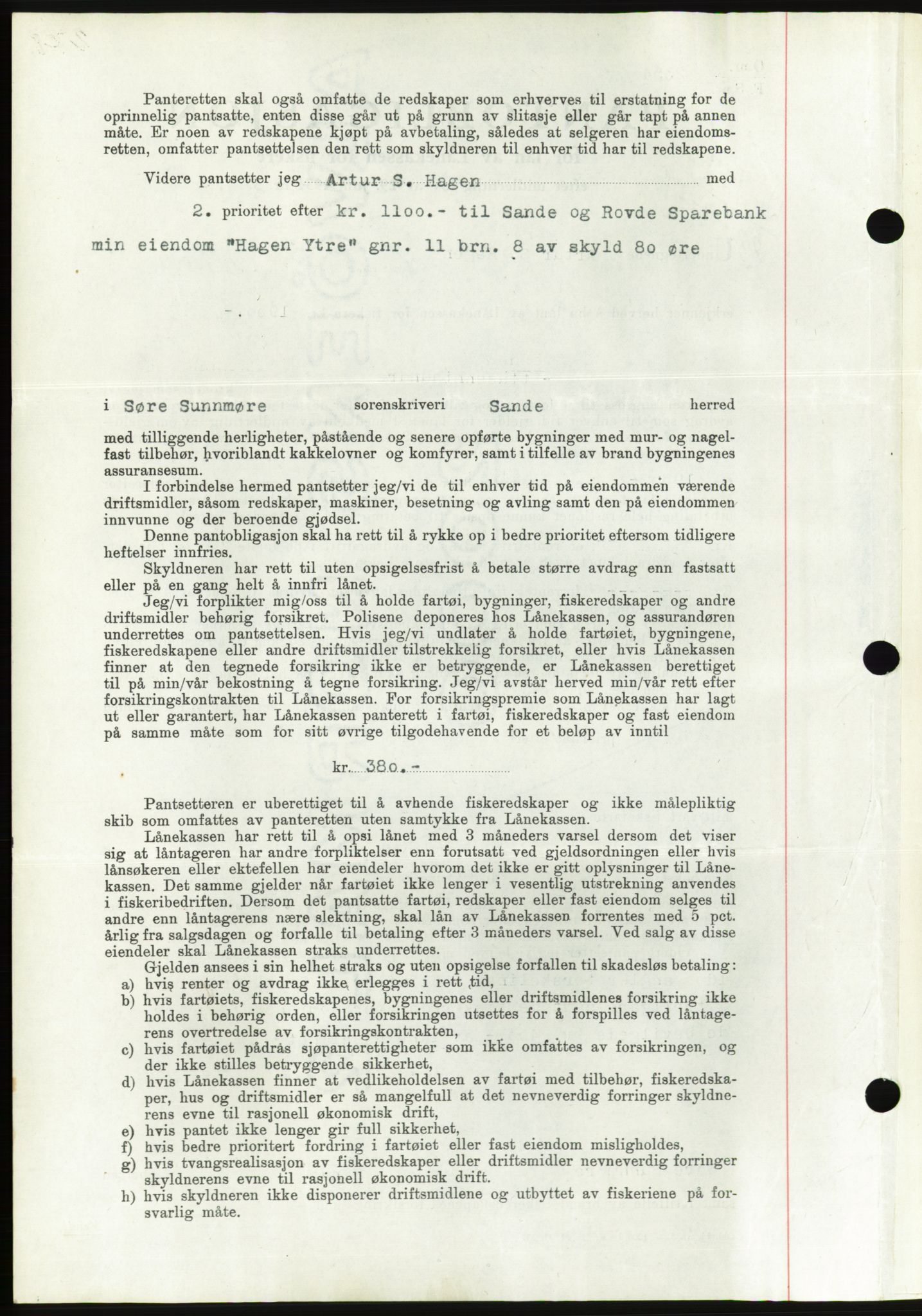 Søre Sunnmøre sorenskriveri, AV/SAT-A-4122/1/2/2C/L0064: Mortgage book no. 58, 1937-1938, Diary no: : 1773/1937