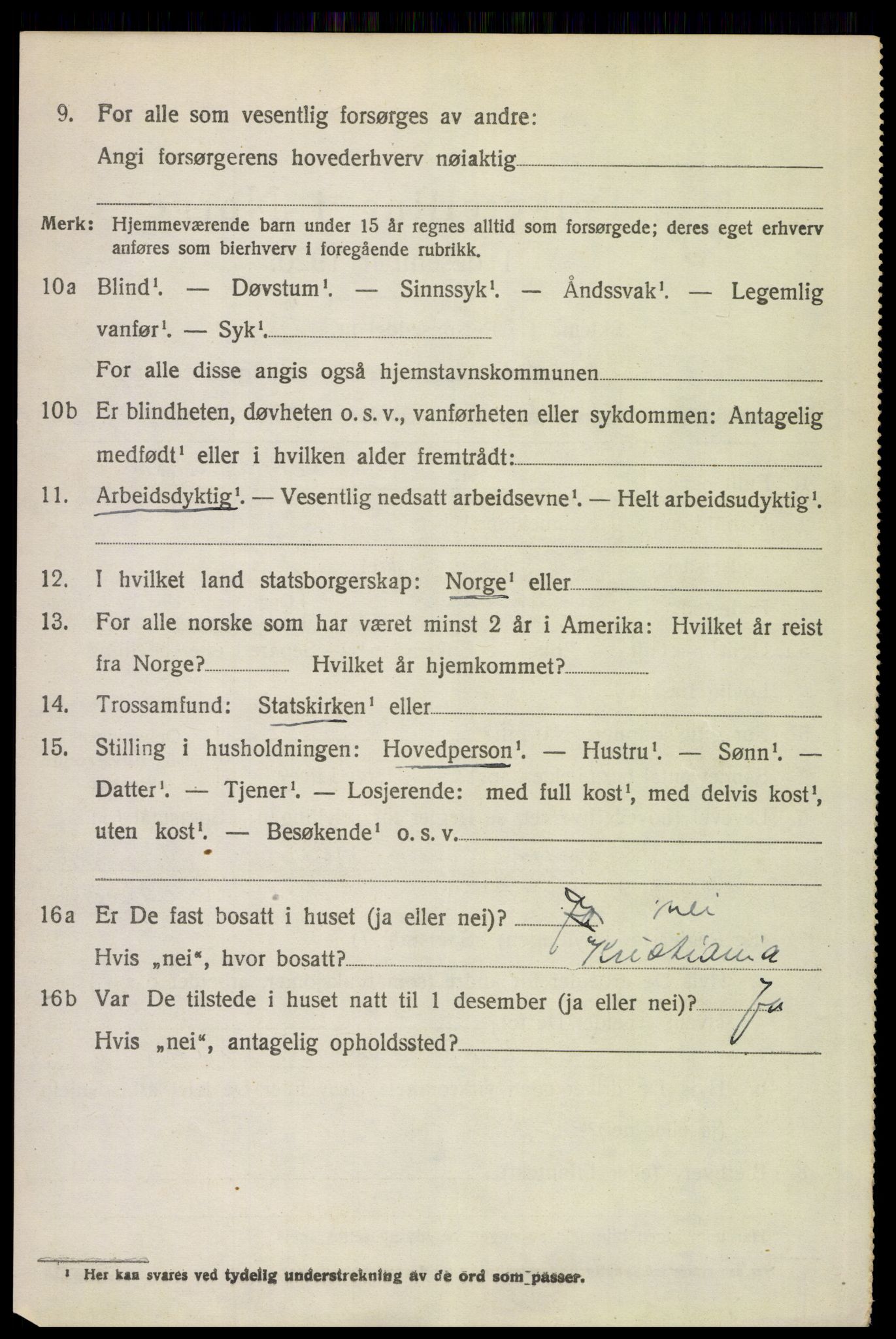 SAH, 1920 census for Vinger, 1920, p. 10793