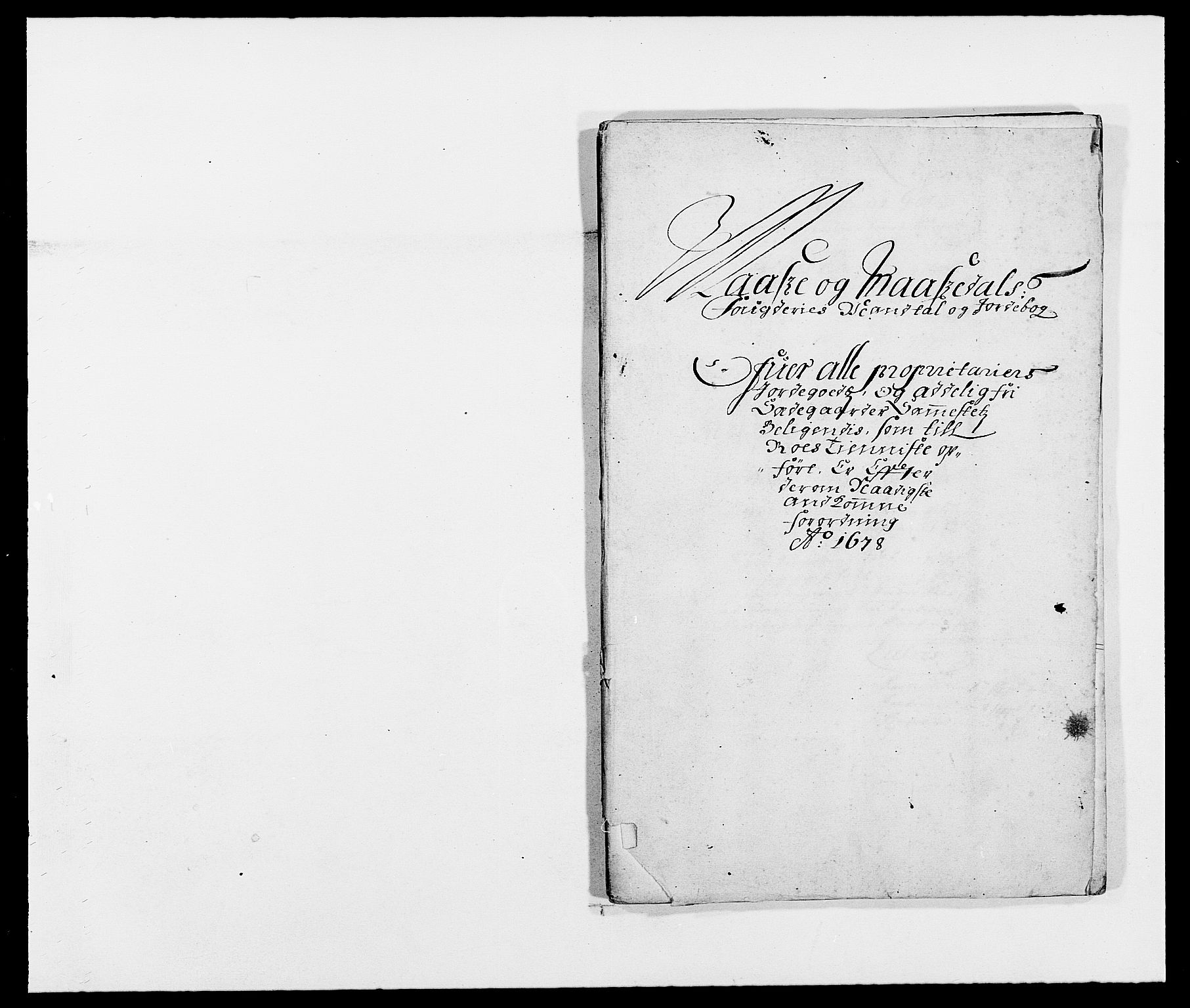 Rentekammeret inntil 1814, Reviderte regnskaper, Fogderegnskap, RA/EA-4092/R02/L0099: Fogderegnskap Moss og Verne kloster, 1678, p. 270