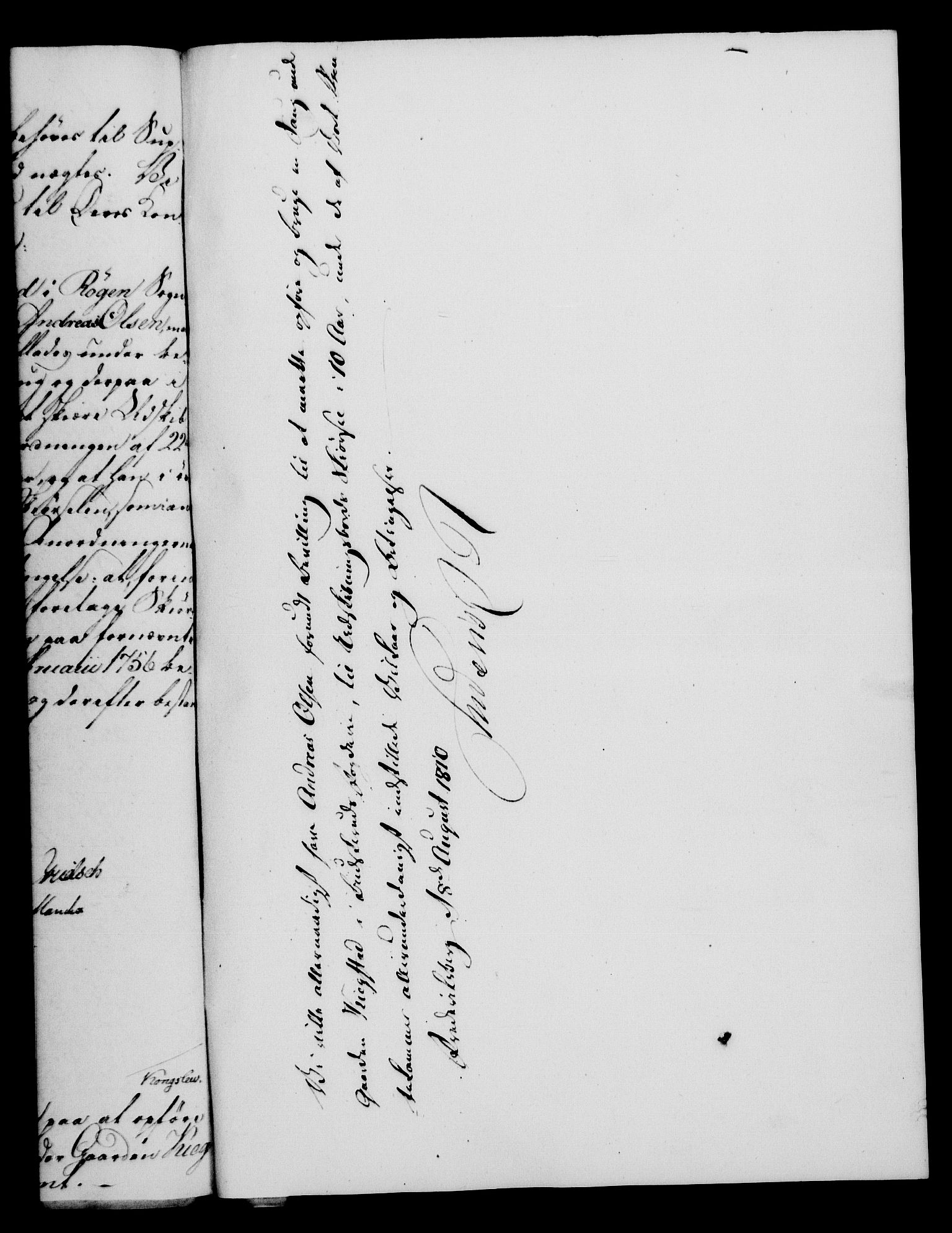 Rentekammeret, Kammerkanselliet, AV/RA-EA-3111/G/Gf/Gfa/L0092: Norsk relasjons- og resolusjonsprotokoll (merket RK 52.92), 1810, p. 418