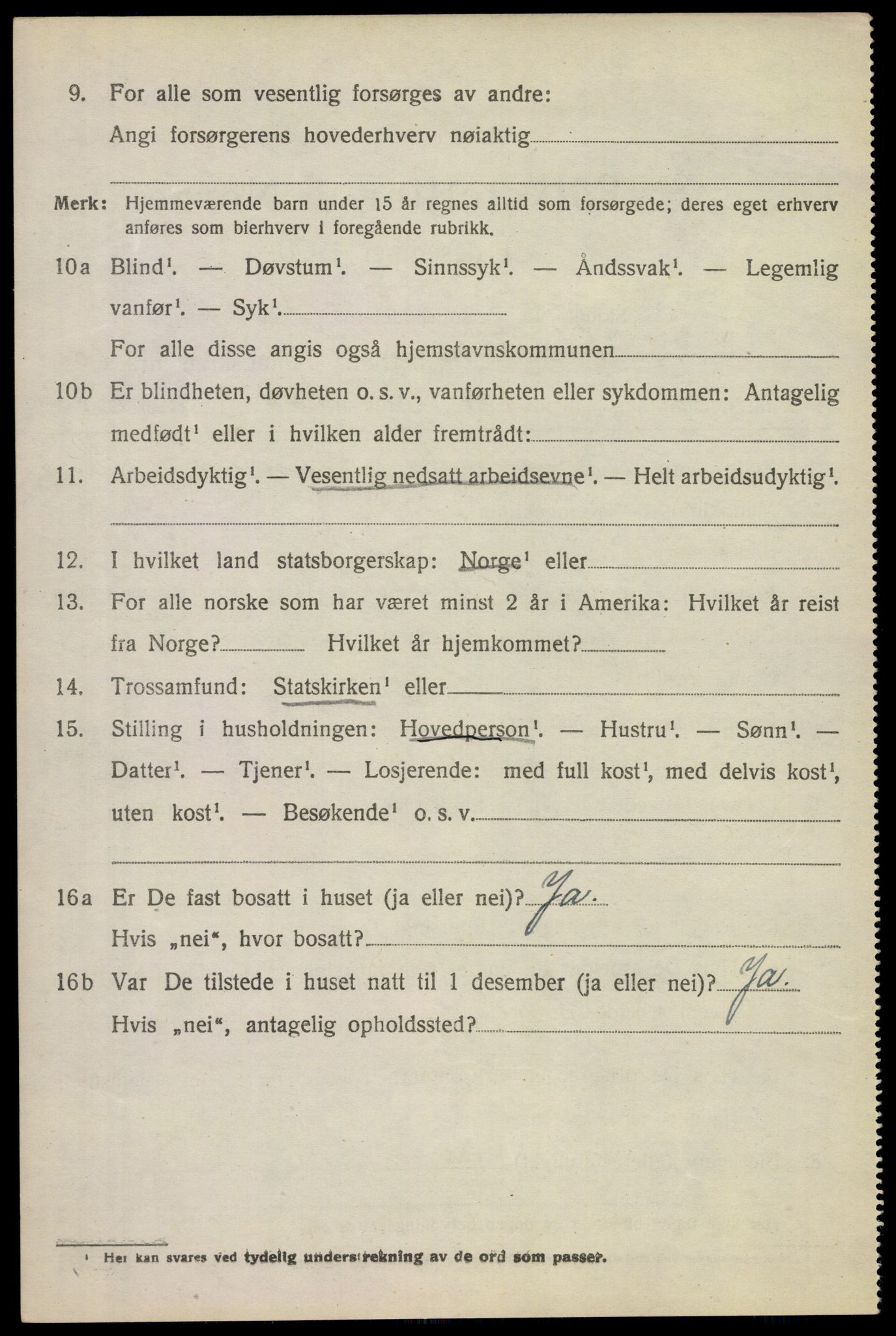 SAKO, 1920 census for Stokke, 1920, p. 12245