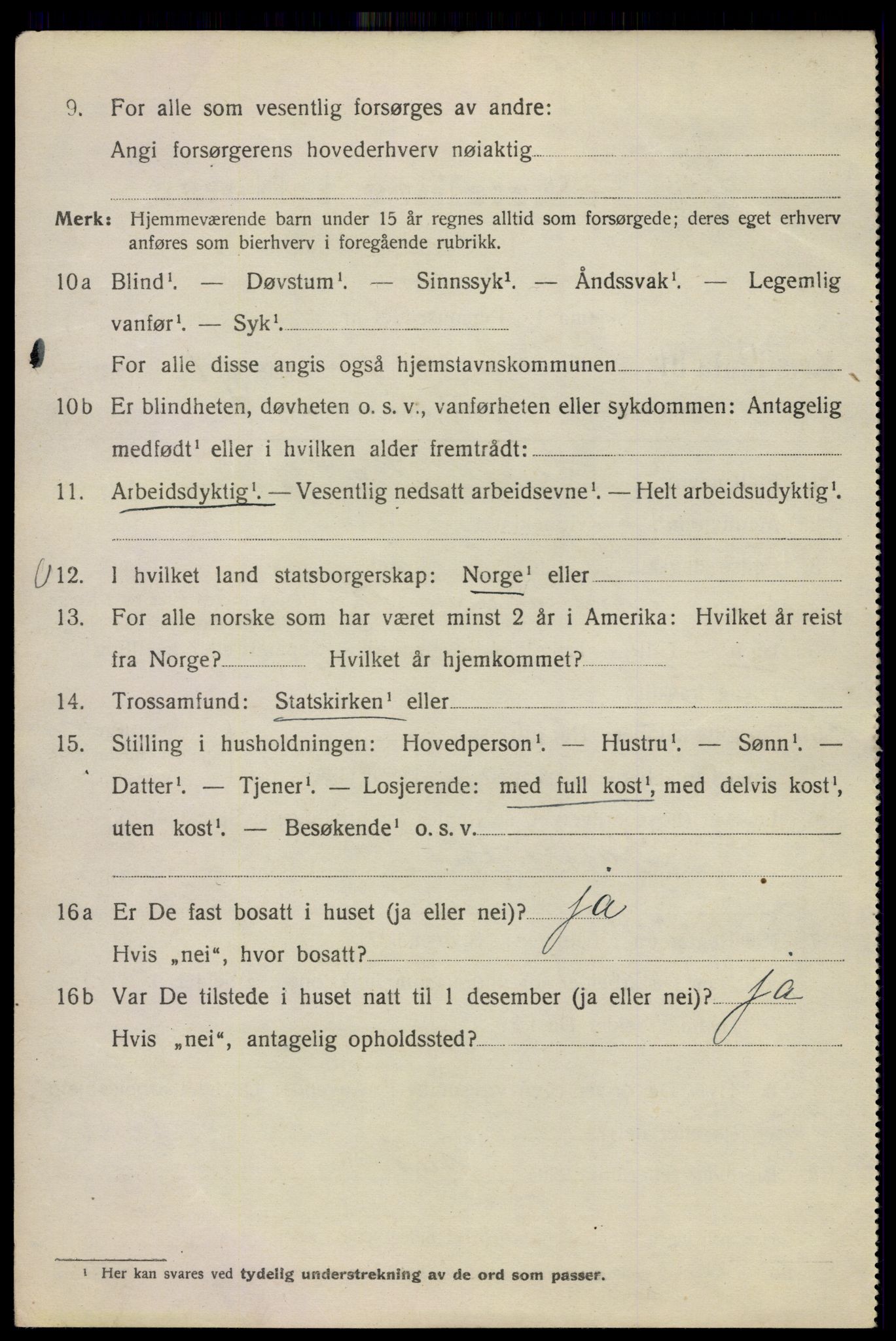 SAO, 1920 census for Kristiania, 1920, p. 295538