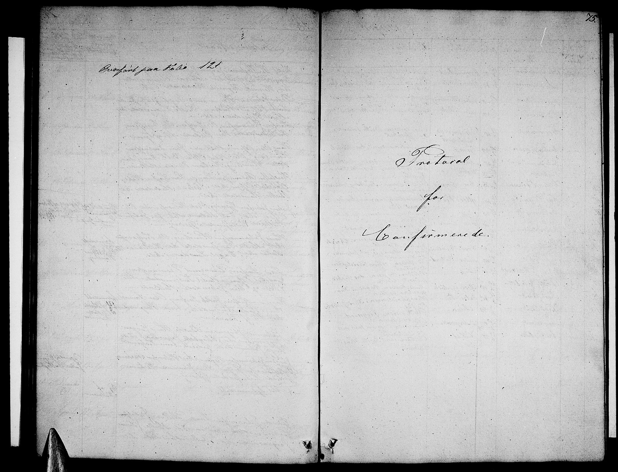 Tysnes sokneprestembete, SAB/A-78601/H/Hab: Parish register (copy) no. B 1, 1855-1877, p. 75