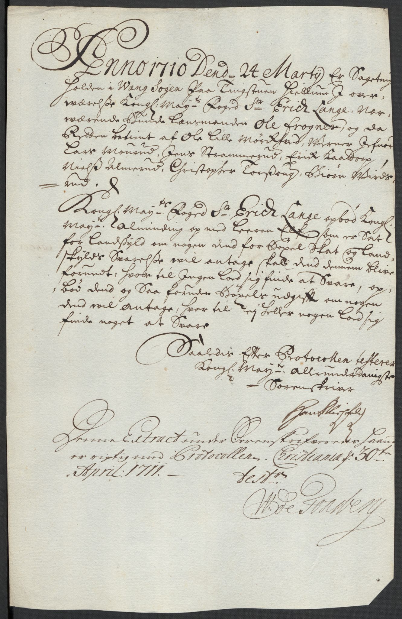 Rentekammeret inntil 1814, Reviderte regnskaper, Fogderegnskap, RA/EA-4092/R16/L1046: Fogderegnskap Hedmark, 1710, p. 300
