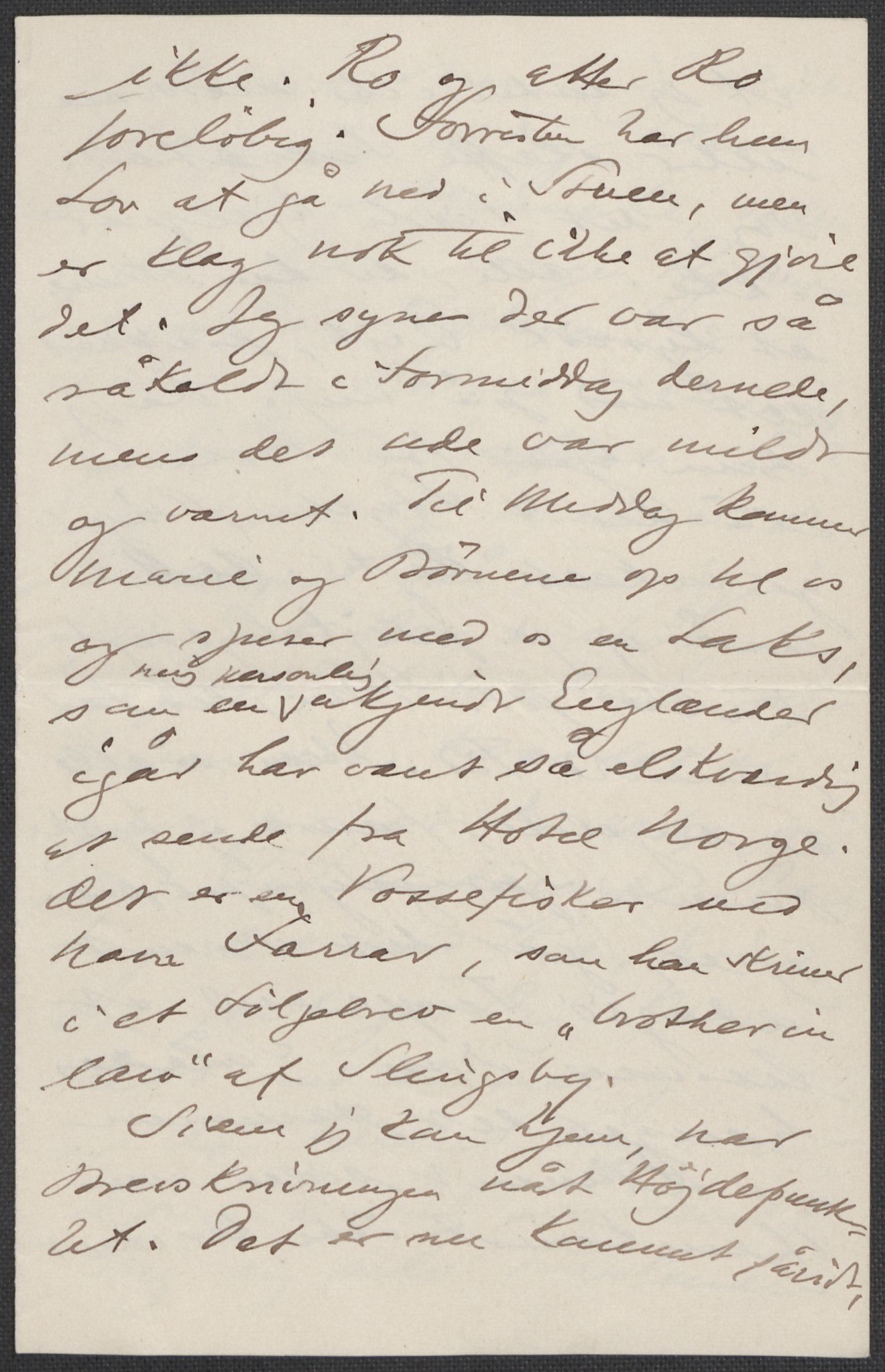 Beyer, Frants, AV/RA-PA-0132/F/L0001: Brev fra Edvard Grieg til Frantz Beyer og "En del optegnelser som kan tjene til kommentar til brevene" av Marie Beyer, 1872-1907, p. 663