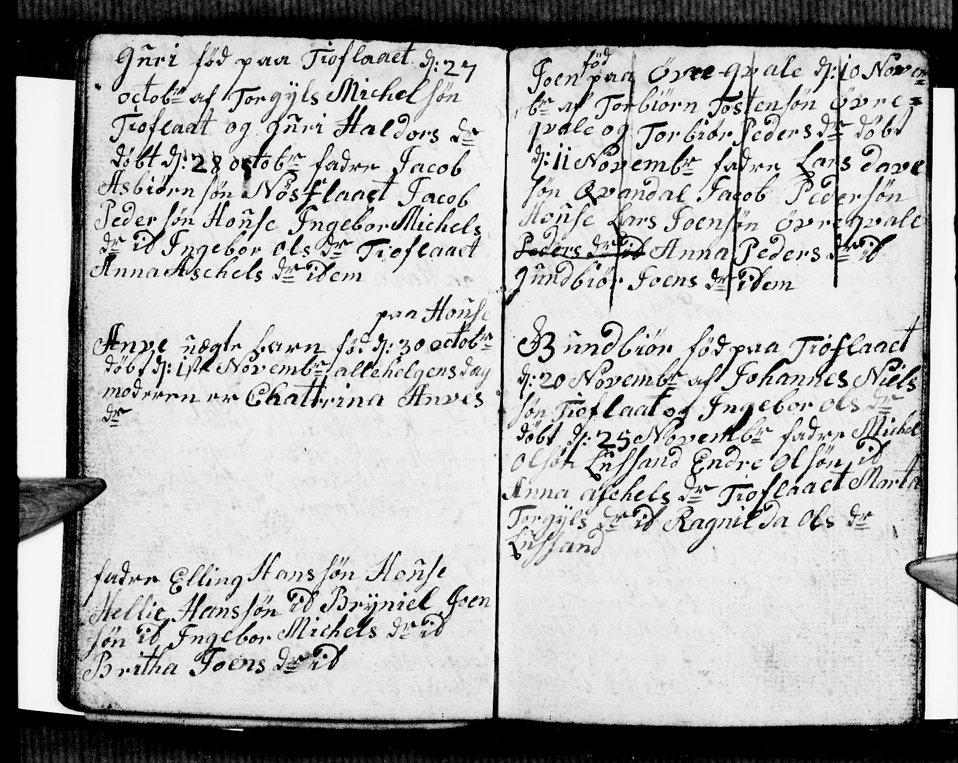 Ullensvang sokneprestembete, AV/SAB-A-78701/H/Hab: Parish register (copy) no. E 3, 1797-1800