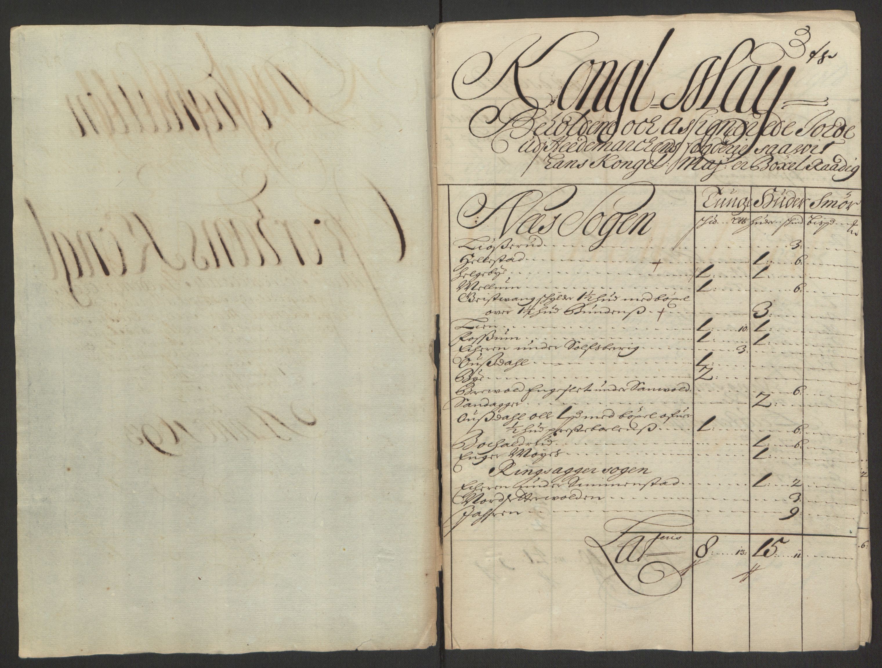 Rentekammeret inntil 1814, Reviderte regnskaper, Fogderegnskap, RA/EA-4092/R16/L1034: Fogderegnskap Hedmark, 1693, p. 41