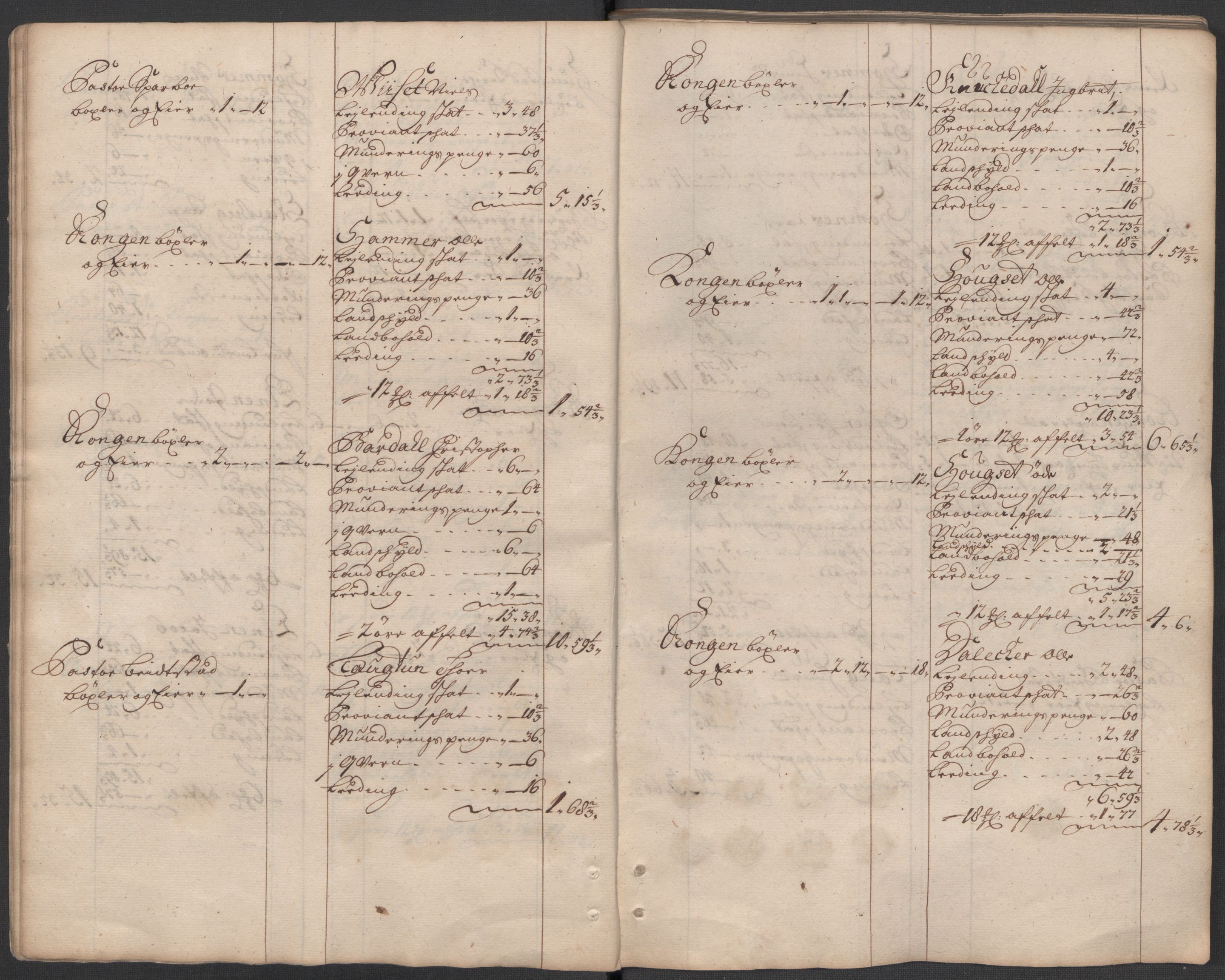 Rentekammeret inntil 1814, Reviderte regnskaper, Fogderegnskap, AV/RA-EA-4092/R63/L4323: Fogderegnskap Inderøy, 1715, p. 34