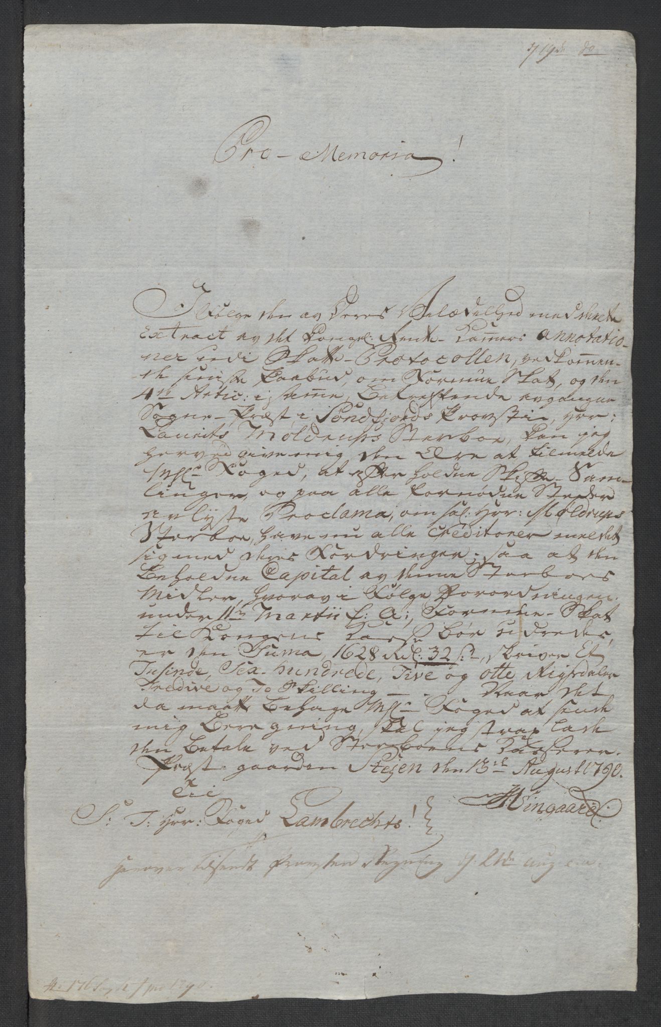 Rentekammeret inntil 1814, Reviderte regnskaper, Mindre regnskaper, AV/RA-EA-4068/Rf/Rfe/L0048: Sunnfjord og Nordfjord fogderier, 1789, p. 28