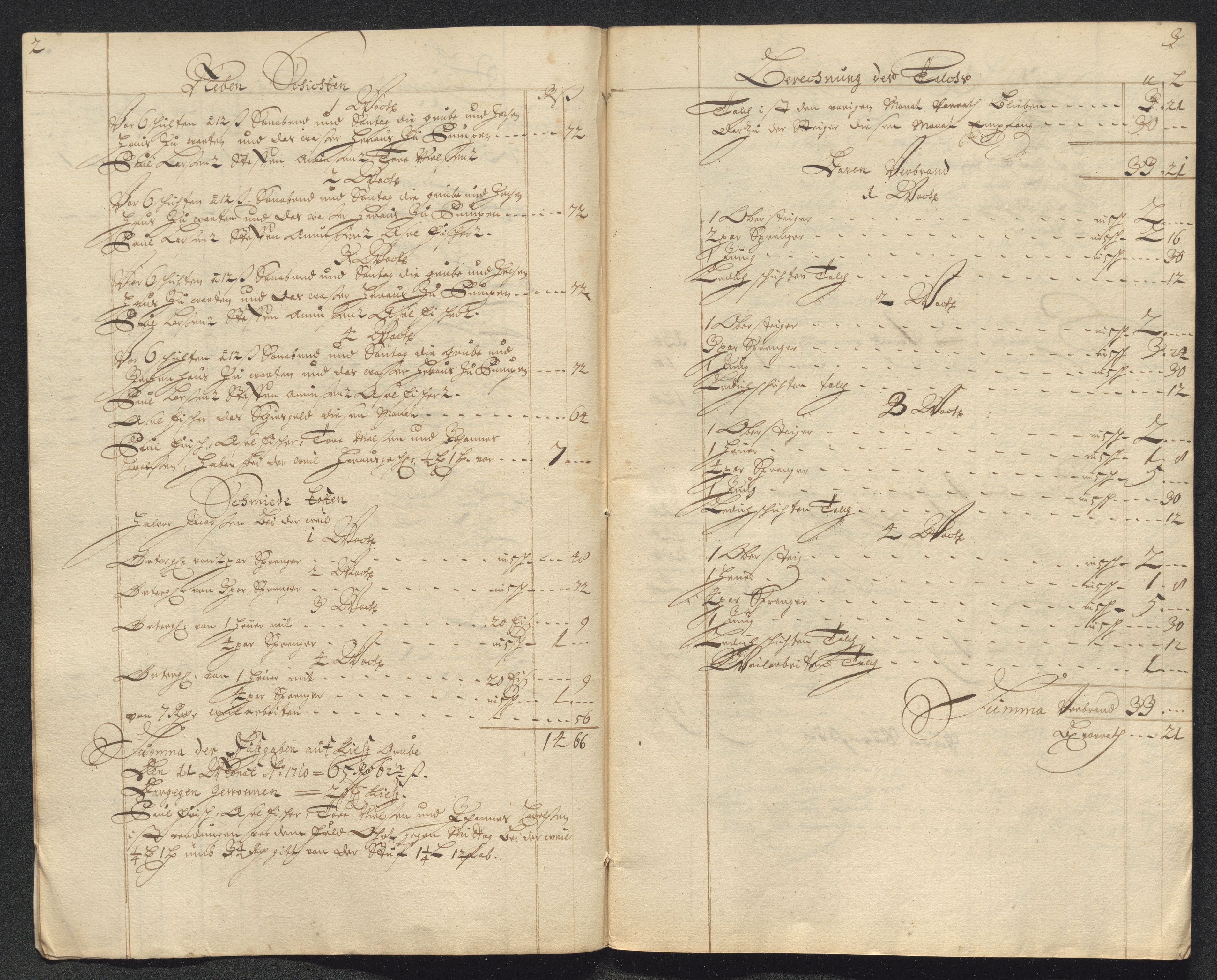 Kongsberg Sølvverk 1623-1816, AV/SAKO-EA-3135/001/D/Dc/Dcd/L0098: Utgiftsregnskap for gruver m.m. , 1710, p. 401