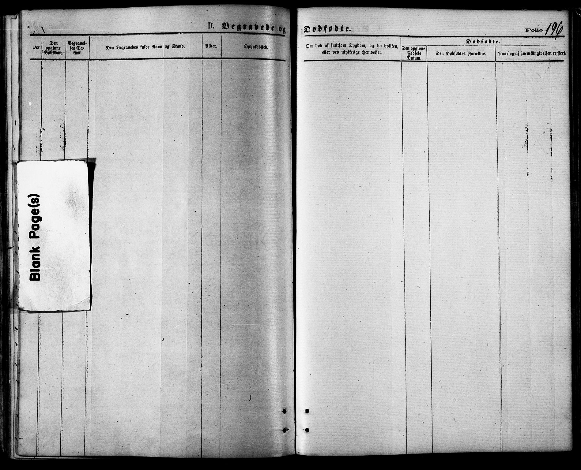 Balsfjord sokneprestembete, SATØ/S-1303/G/Ga/L0004kirke: Parish register (official) no. 4, 1871-1883, p. 196