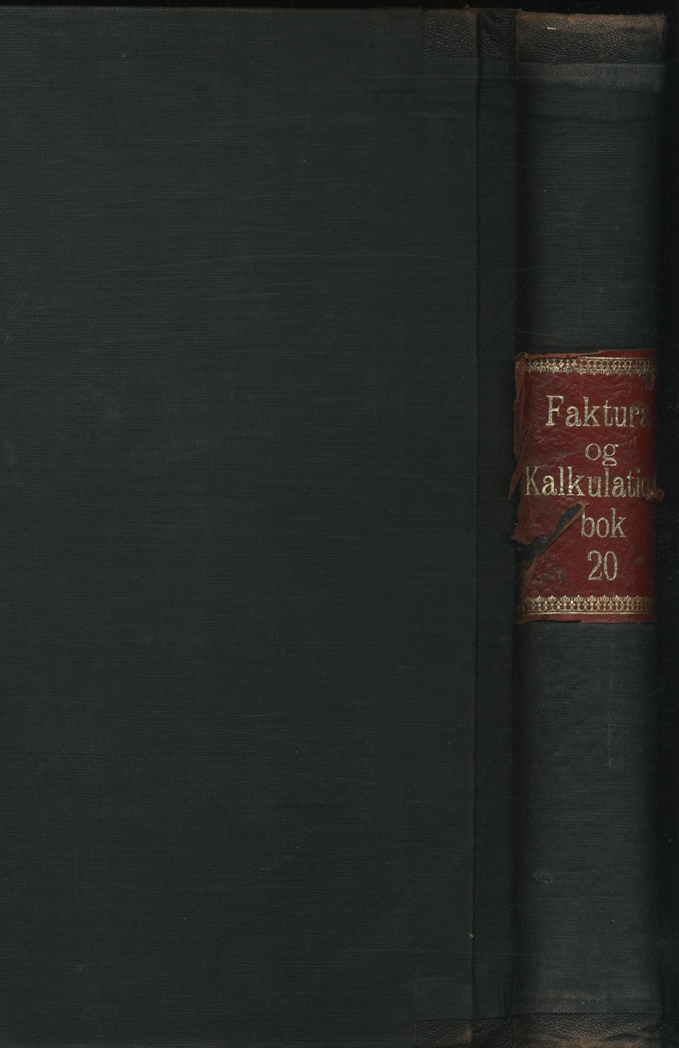 Brodtkorb handel A/S, VAMU/A-0001/R/Re/L0005: Faktura og kalkulationsbok 20, 1926-1927