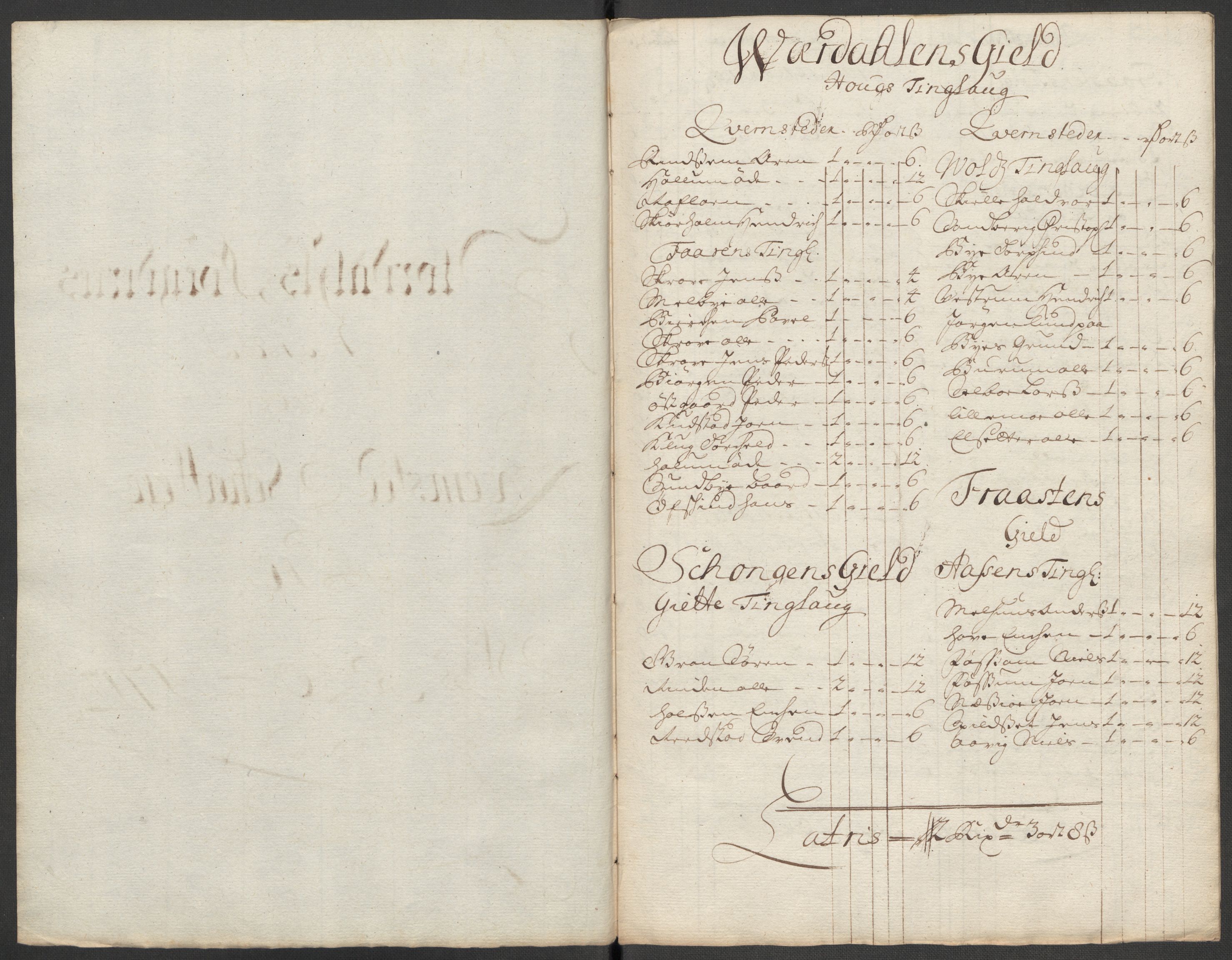 Rentekammeret inntil 1814, Reviderte regnskaper, Fogderegnskap, RA/EA-4092/R62/L4202: Fogderegnskap Stjørdal og Verdal, 1712, p. 121