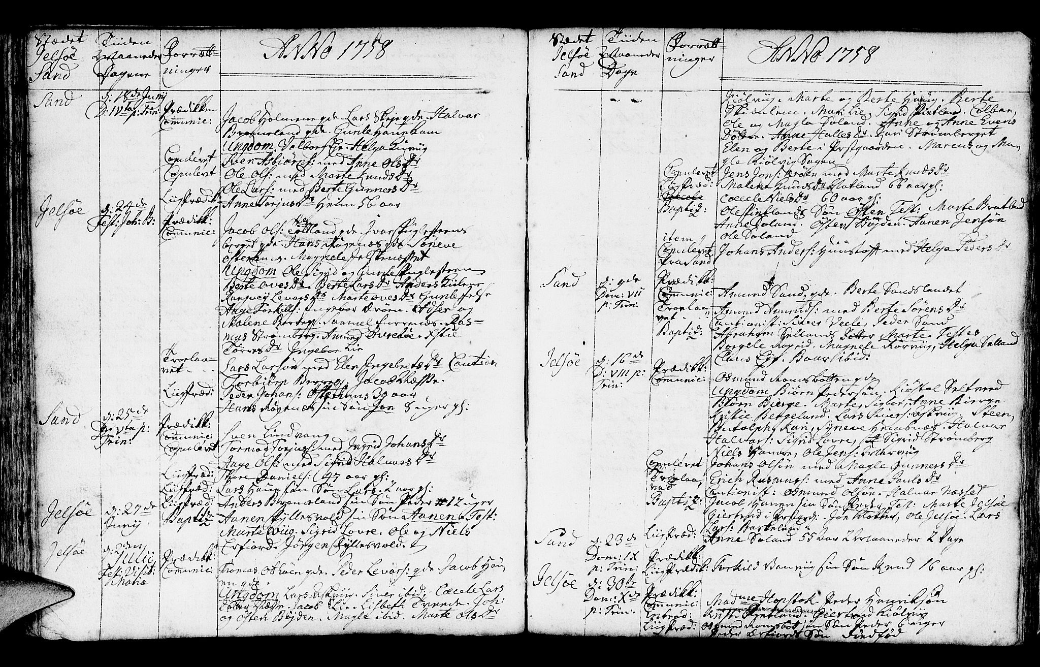 Jelsa sokneprestkontor, AV/SAST-A-101842/01/IV: Parish register (official) no. A 2, 1753-1767