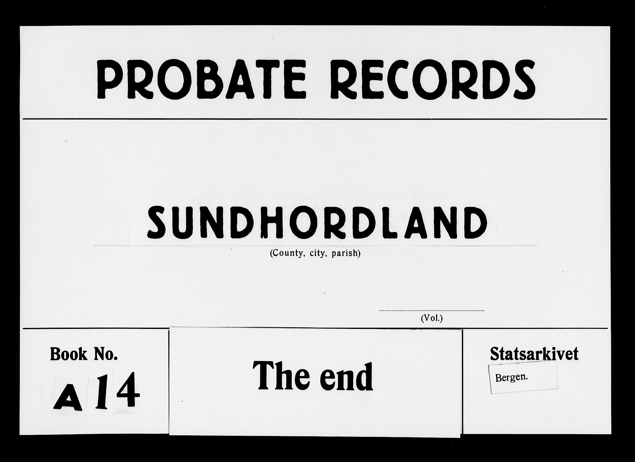 Sunnhordland sorenskrivar, AV/SAB-A-2401/1/H/Ha/Haa/L0014: Skifteprotokollar. Register i protokoll, 1819-1826