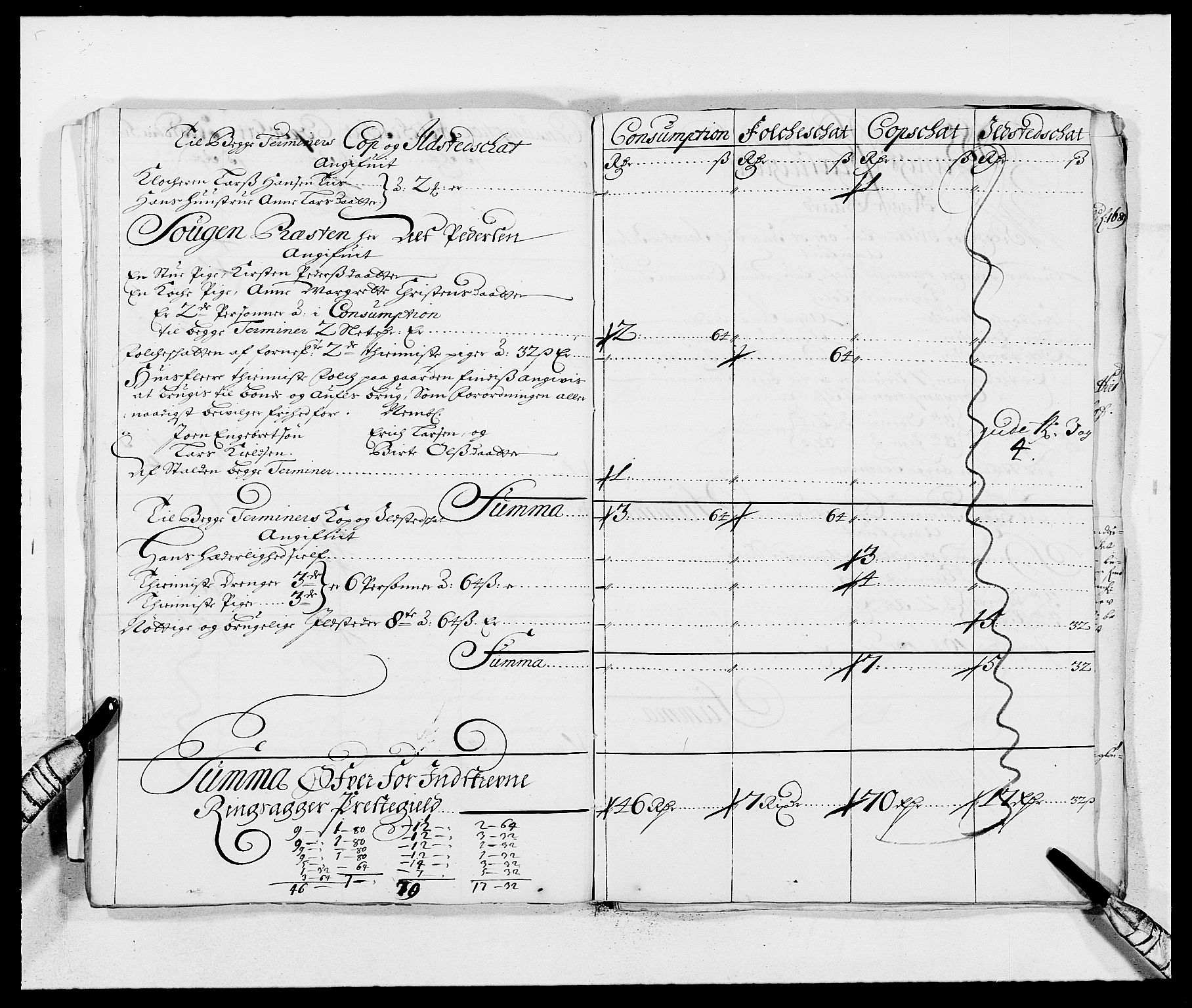 Rentekammeret inntil 1814, Reviderte regnskaper, Fogderegnskap, AV/RA-EA-4092/R16/L1030: Fogderegnskap Hedmark, 1689-1691, p. 139