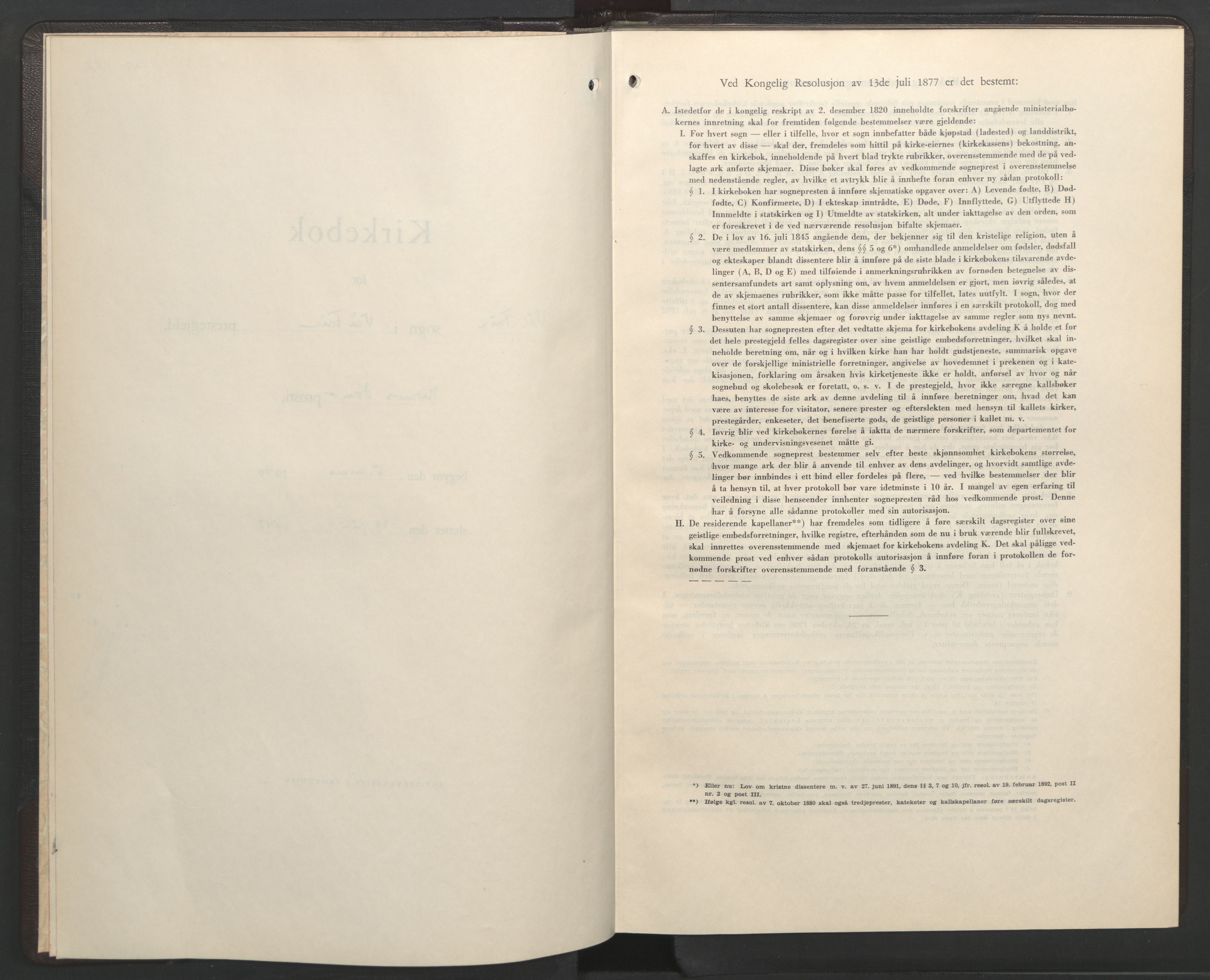 Ministerialprotokoller, klokkerbøker og fødselsregistre - Sør-Trøndelag, SAT/A-1456/602/L0154: Parish register (copy) no. 602C22, 1940-1947