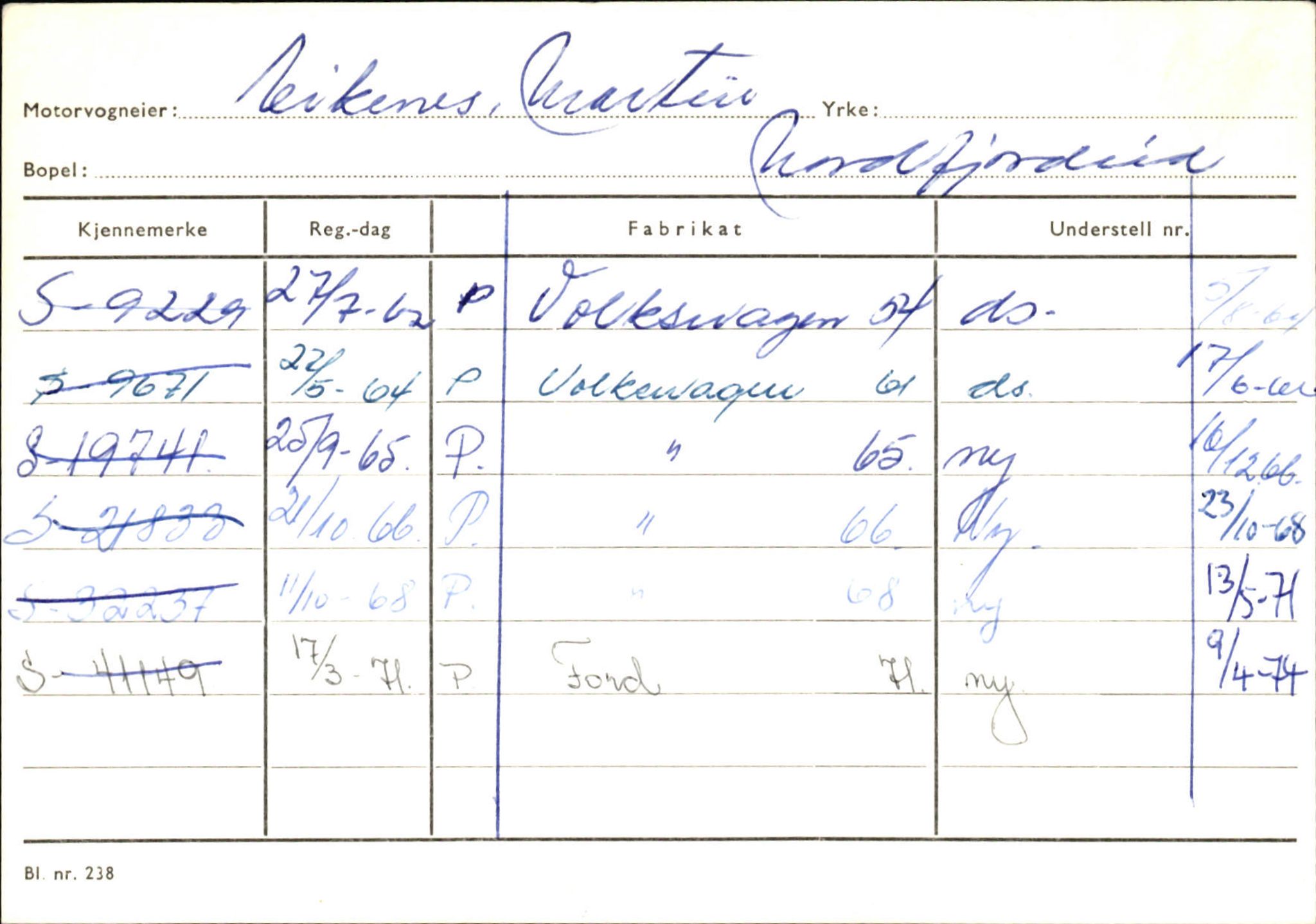 Statens vegvesen, Sogn og Fjordane vegkontor, AV/SAB-A-5301/4/F/L0129: Eigarregistrer Eid A-S, 1945-1975, p. 389