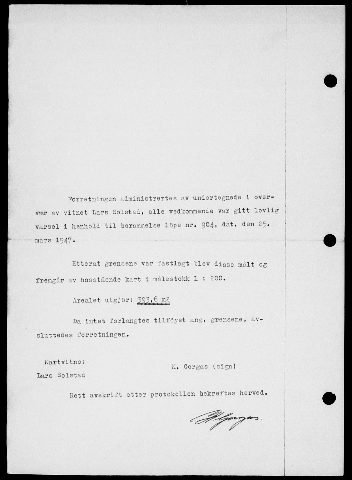 Onsøy sorenskriveri, SAO/A-10474/G/Ga/Gab/L0021: Mortgage book no. II A-21, 1947-1947, Diary no: : 2698/1947