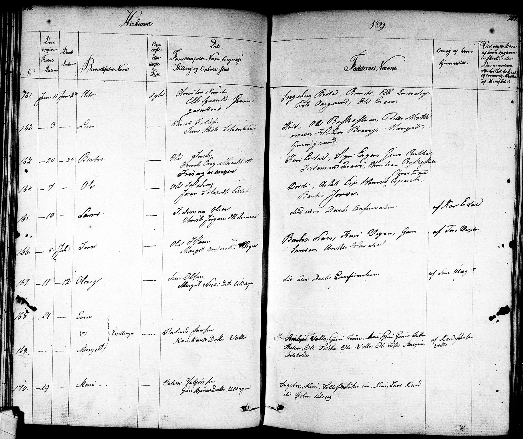 Nes kirkebøker, SAKO/A-236/F/Fa/L0008: Parish register (official) no. 8, 1824-1834, p. 276-277