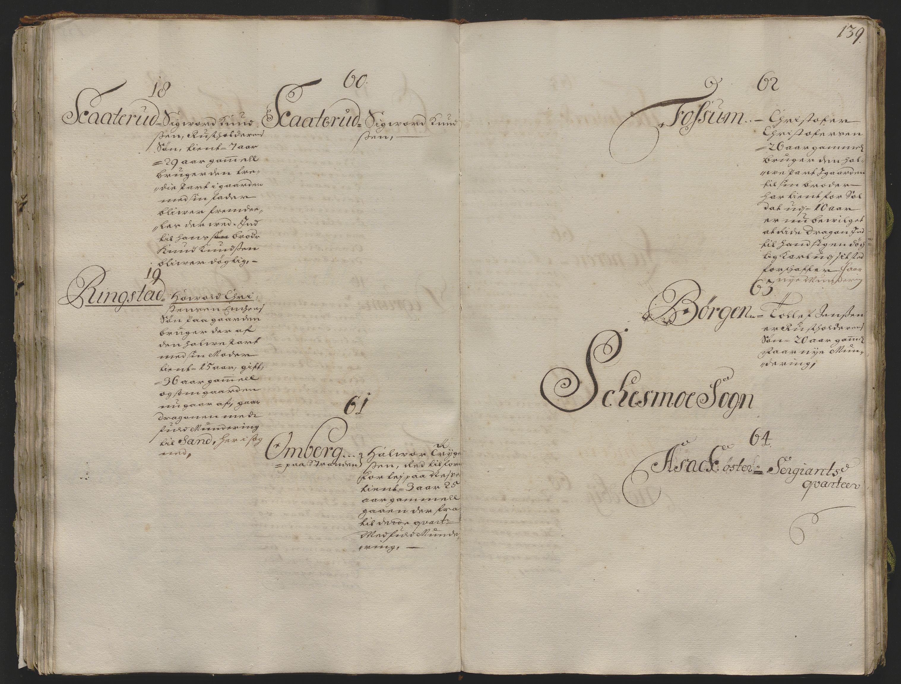 Rentekammeret inntil 1814, Realistisk ordnet avdeling, AV/RA-EA-4070/Ok/L0013: [Ff 19]: Generalhovedrulle over kavaleriet og dragonene i Norge, 1690-1691, p. 138b-139a