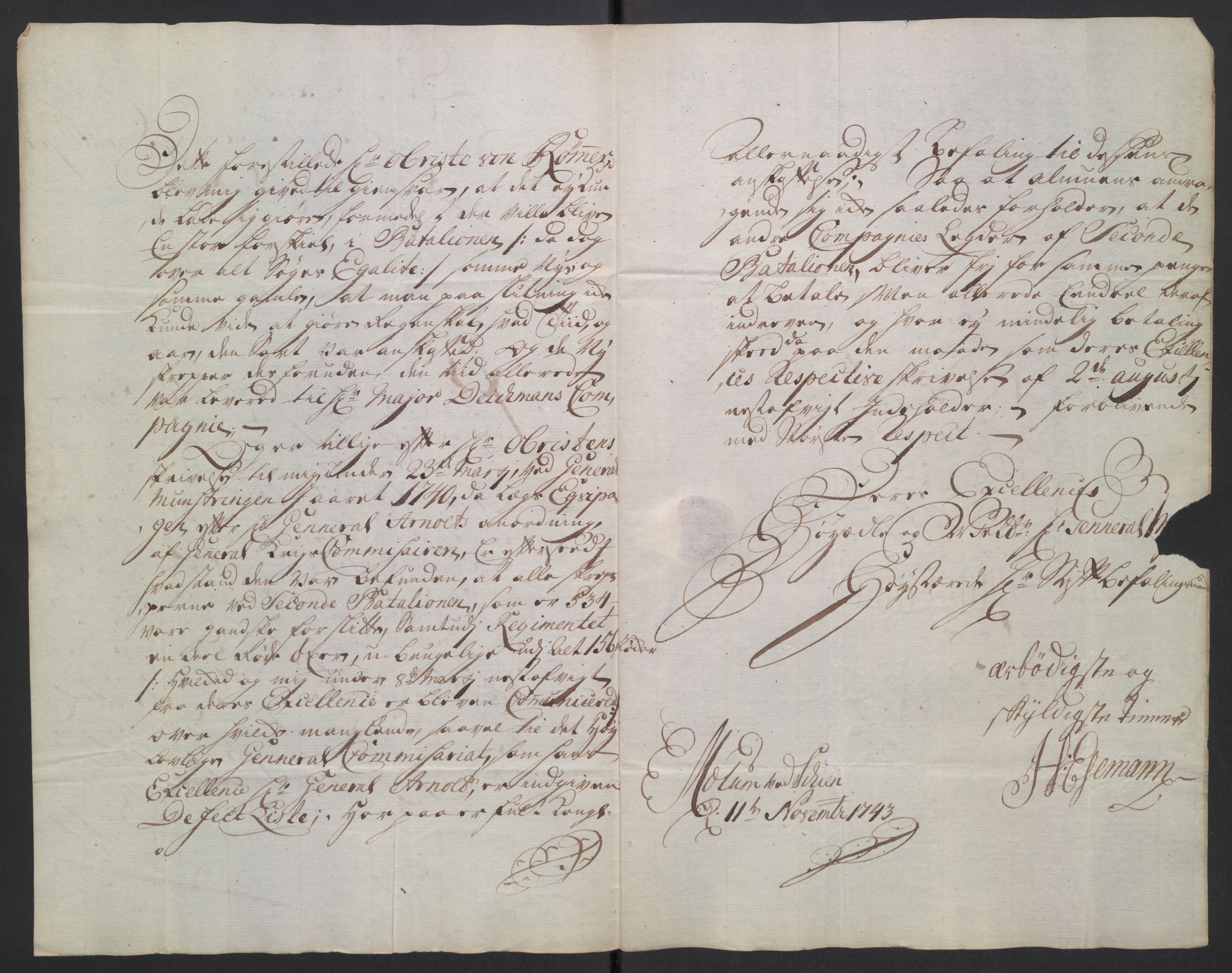 Kristiania stiftamt, SAO/A-10386/E/Ed/Edb/L0007: Amtmenn, 1743, p. 99