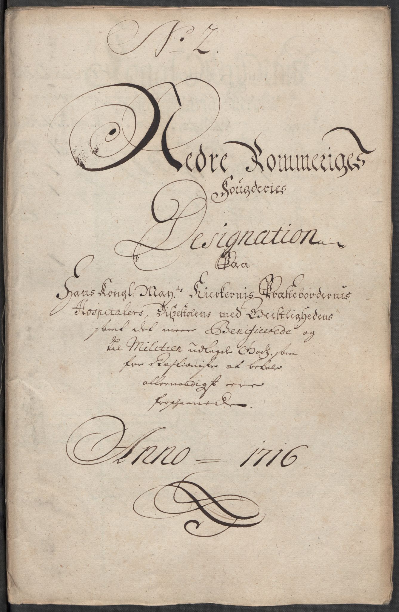 Rentekammeret inntil 1814, Reviderte regnskaper, Fogderegnskap, RA/EA-4092/R11/L0598: Fogderegnskap Nedre Romerike, 1716, p. 99