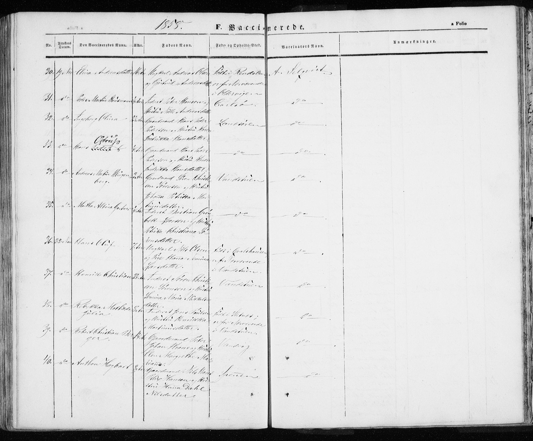 Karlsøy sokneprestembete, AV/SATØ-S-1299/H/Ha/Haa/L0003kirke: Parish register (official) no. 3, 1843-1860