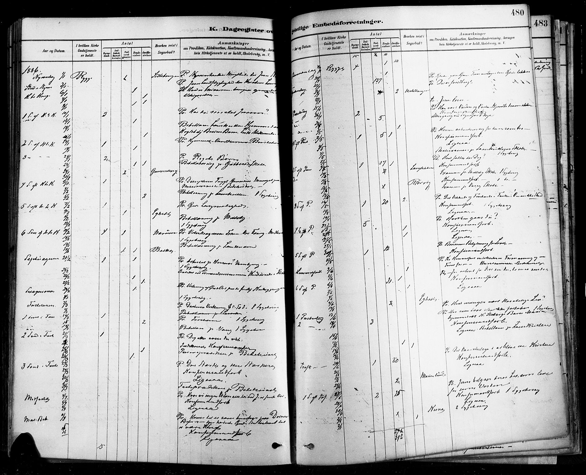 Rygge prestekontor Kirkebøker, AV/SAO-A-10084b/F/Fa/L0007: Parish register (official) no. 7, 1878-1904, p. 480