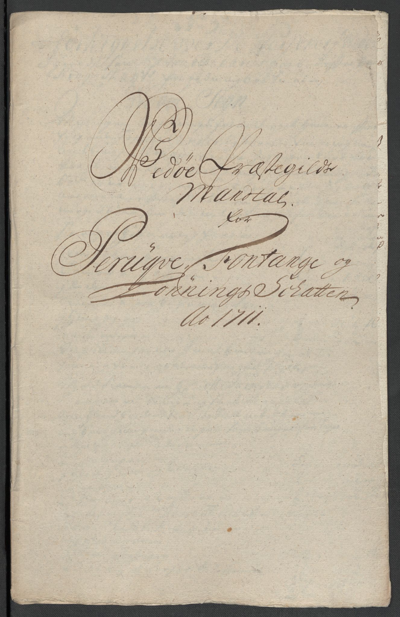 Rentekammeret inntil 1814, Reviderte regnskaper, Fogderegnskap, RA/EA-4092/R55/L3660: Fogderegnskap Romsdal, 1711, p. 164