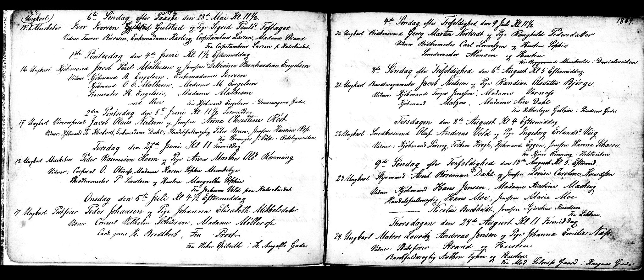 Ministerialprotokoller, klokkerbøker og fødselsregistre - Sør-Trøndelag, AV/SAT-A-1456/601/L0089: Parish register (copy) no. 601C07, 1854-1877