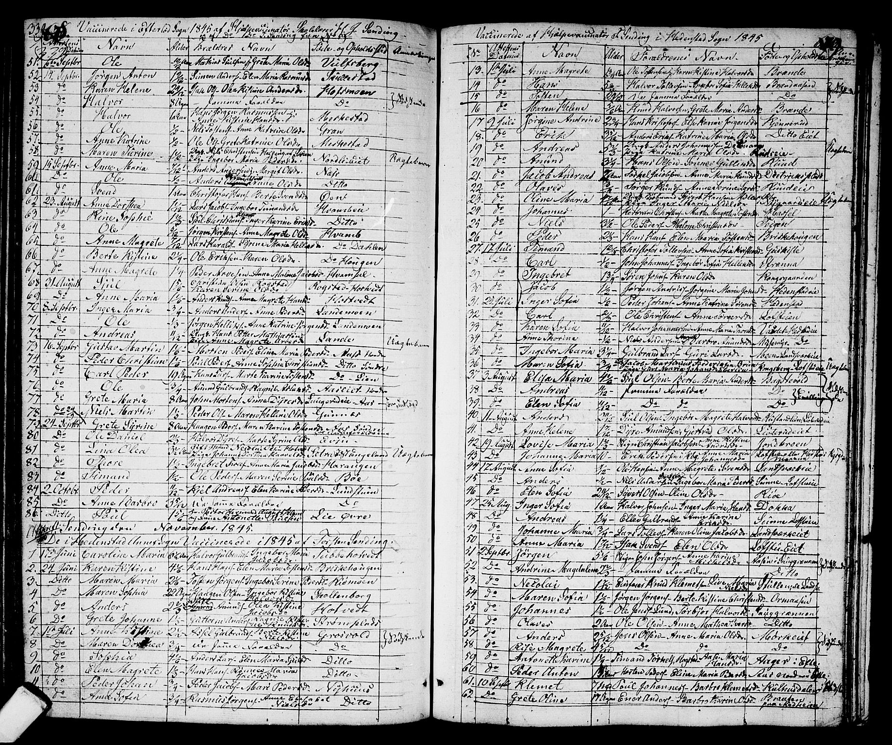 Sandsvær kirkebøker, AV/SAKO-A-244/G/Ga/L0004: Parish register (copy) no. I 4, 1840-1856, p. 339