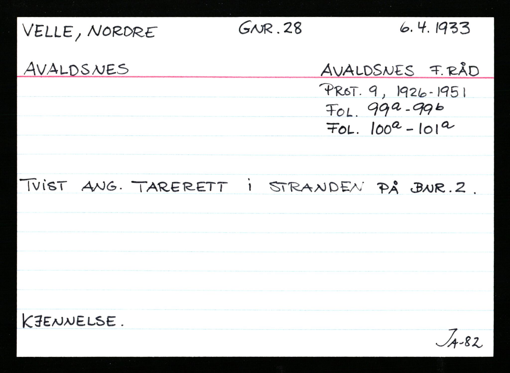 Statsarkivet i Stavanger, AV/SAST-A-101971/03/Y/Ym/L0065: Åstedskort sortert etter gårdsnavn: Vatland - Vervig, 1600-1950, p. 525