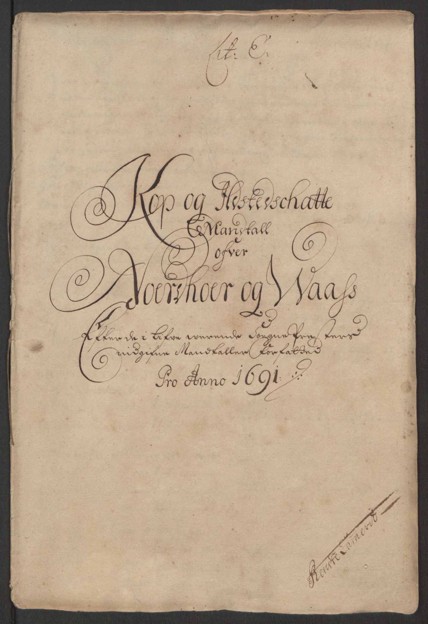 Rentekammeret inntil 1814, Reviderte regnskaper, Fogderegnskap, RA/EA-4092/R51/L3181: Fogderegnskap Nordhordland og Voss, 1691-1692, p. 148