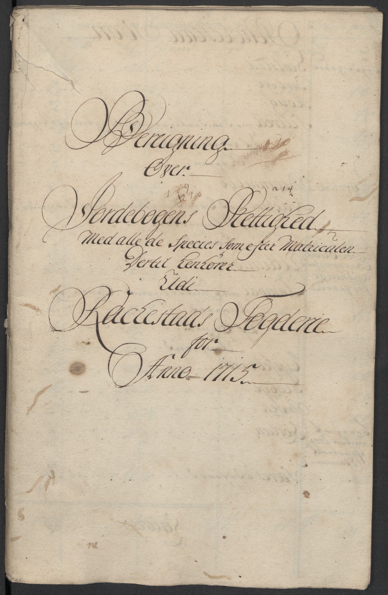 Rentekammeret inntil 1814, Reviderte regnskaper, Fogderegnskap, AV/RA-EA-4092/R07/L0310: Fogderegnskap Rakkestad, Heggen og Frøland, 1715, p. 135