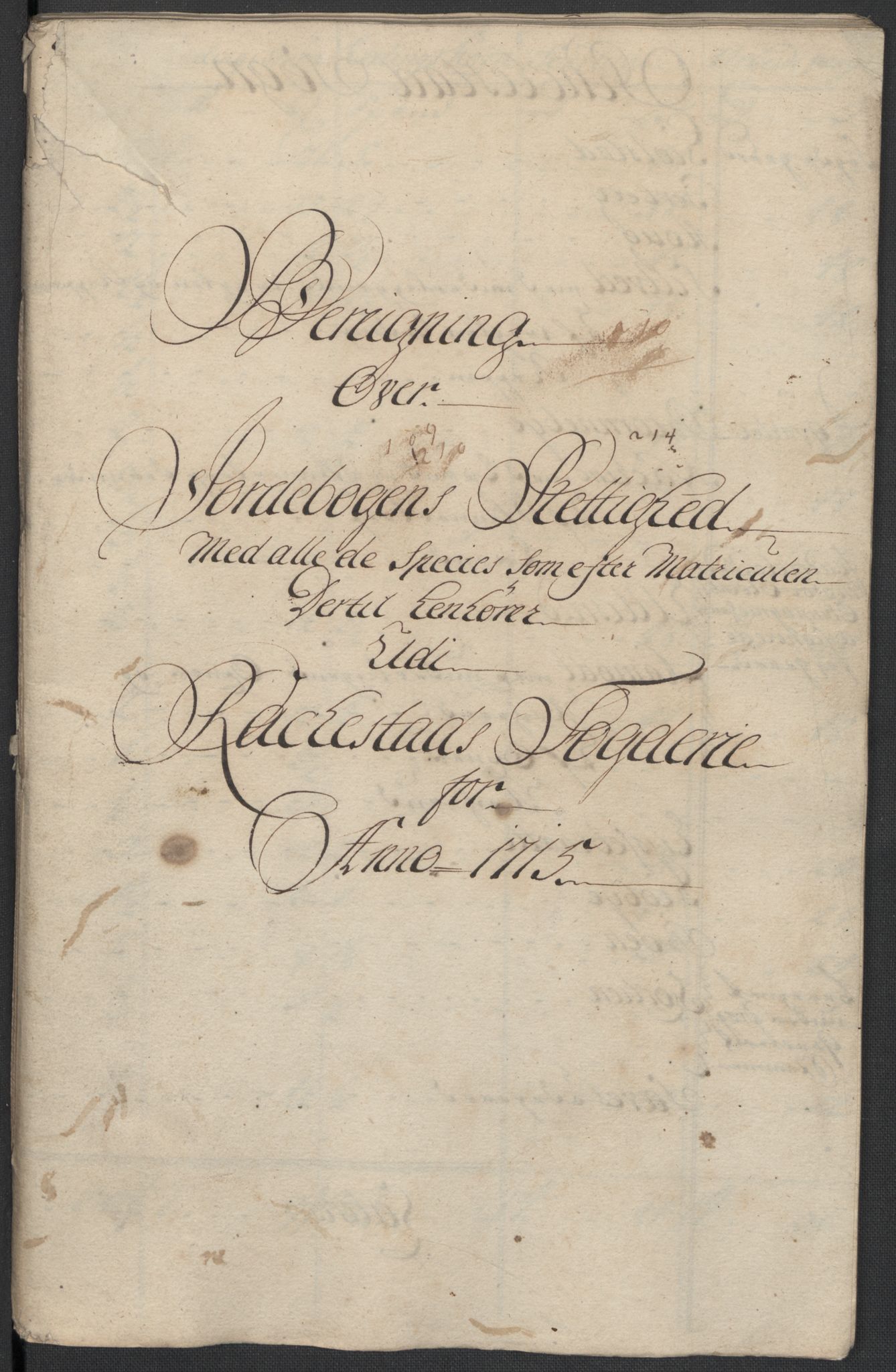 Rentekammeret inntil 1814, Reviderte regnskaper, Fogderegnskap, RA/EA-4092/R07/L0310: Fogderegnskap Rakkestad, Heggen og Frøland, 1715, p. 135