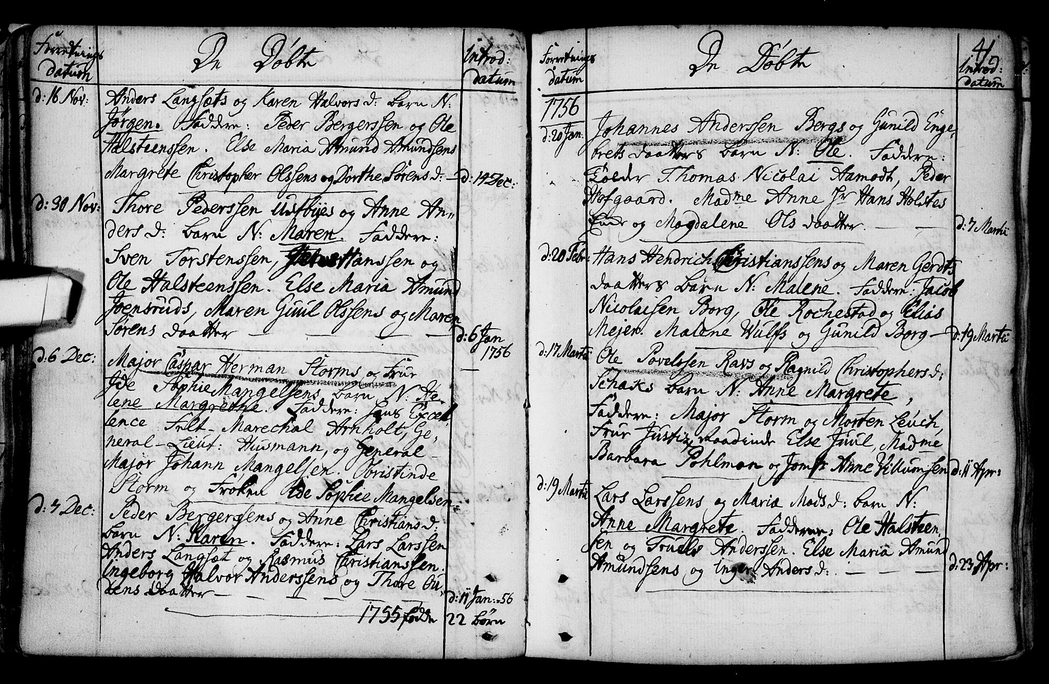 Gamlebyen prestekontor Kirkebøker, SAO/A-10884/F/Fa/L0001: Parish register (official) no. 1, 1734-1818, p. 41