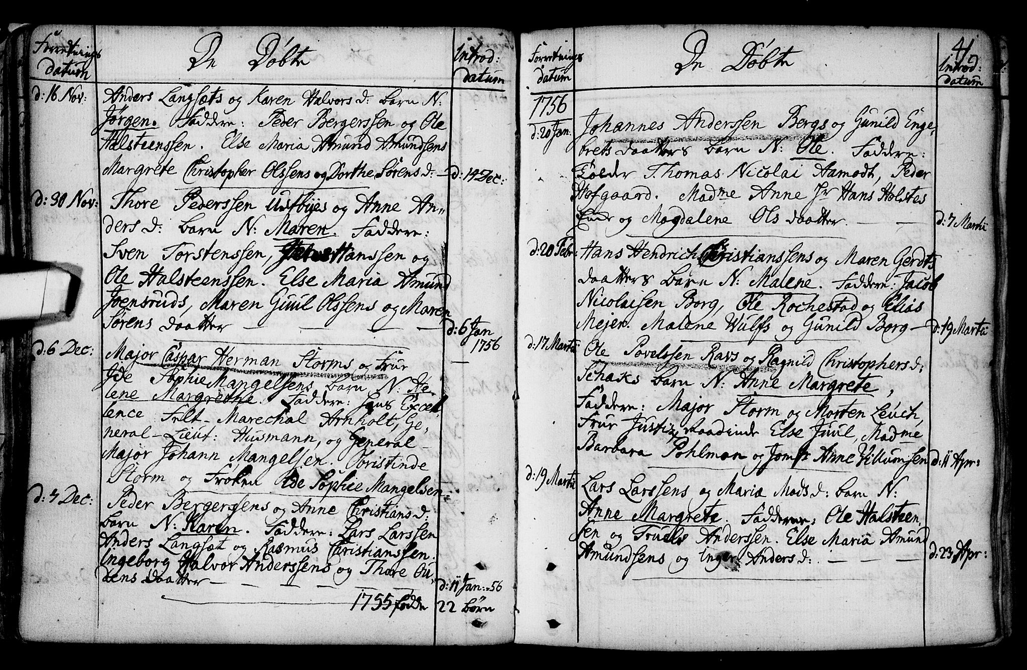 Gamlebyen prestekontor Kirkebøker, AV/SAO-A-10884/F/Fa/L0001: Parish register (official) no. 1, 1734-1818, p. 41