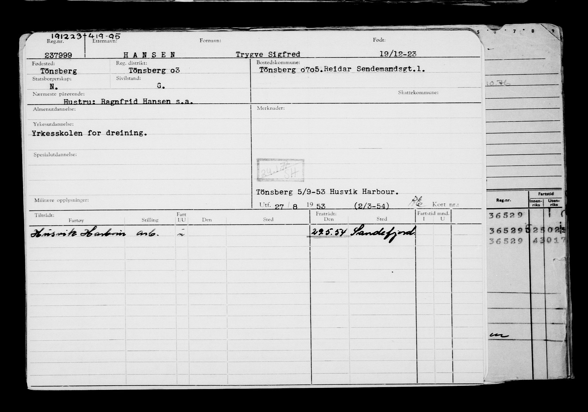 Direktoratet for sjømenn, AV/RA-S-3545/G/Gb/L0225: Hovedkort, 1923, p. 780