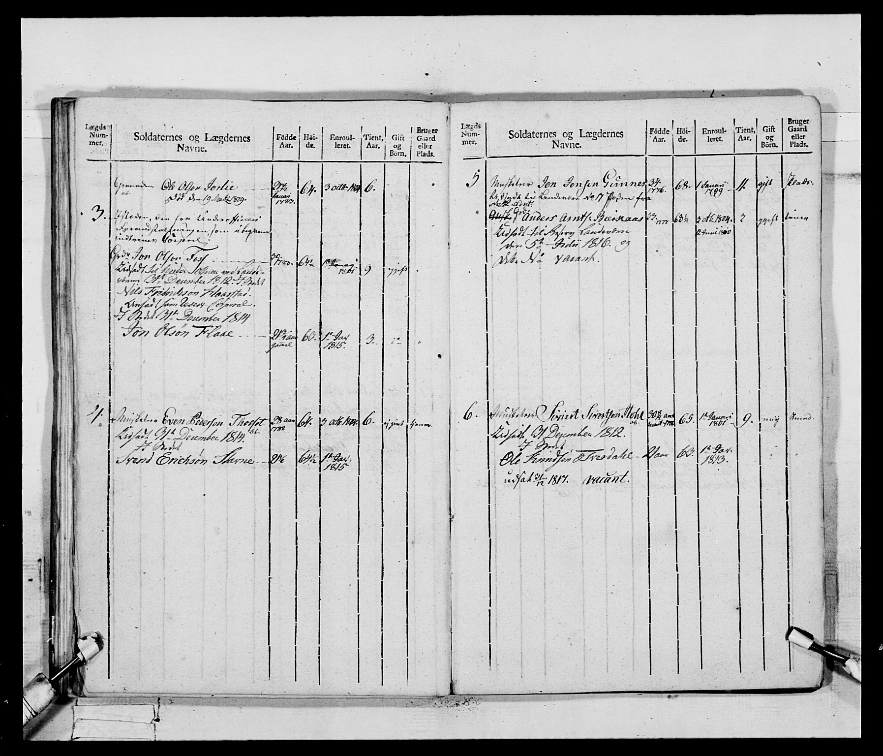 Generalitets- og kommissariatskollegiet, Det kongelige norske kommissariatskollegium, AV/RA-EA-5420/E/Eh/L0083c: 2. Trondheimske nasjonale infanteriregiment, 1810, p. 148