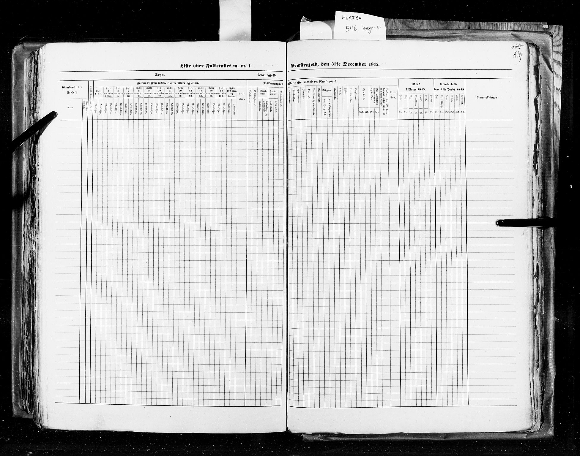 RA, Census 1845, vol. 8: Romsdal amt og Søndre Trondhjems amt, 1845, p. 519