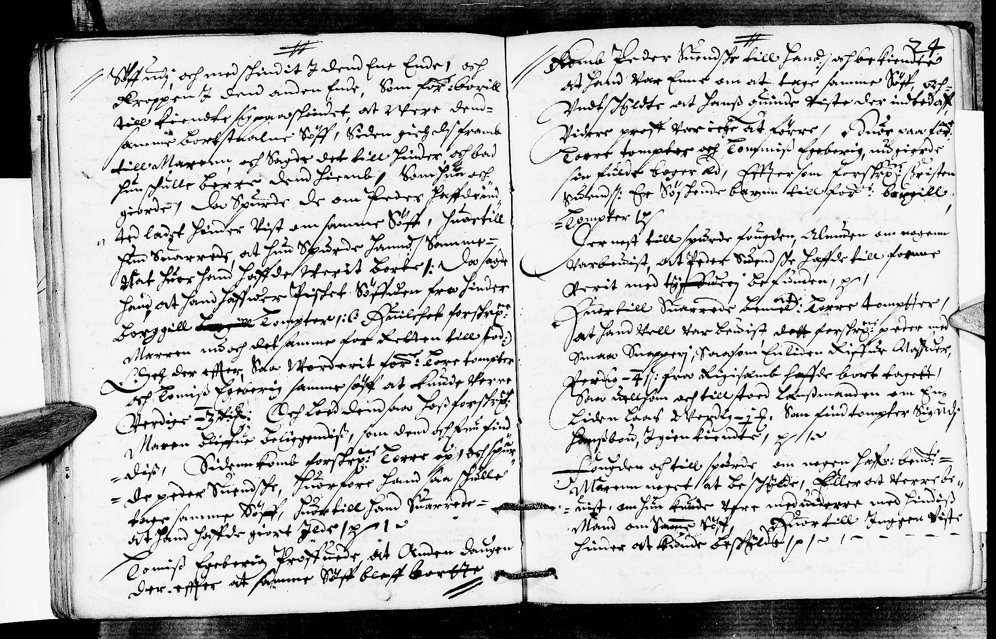 Moss sorenskriveri, AV/SAO-A-10168, 1664-1666, p. 23b-24a
