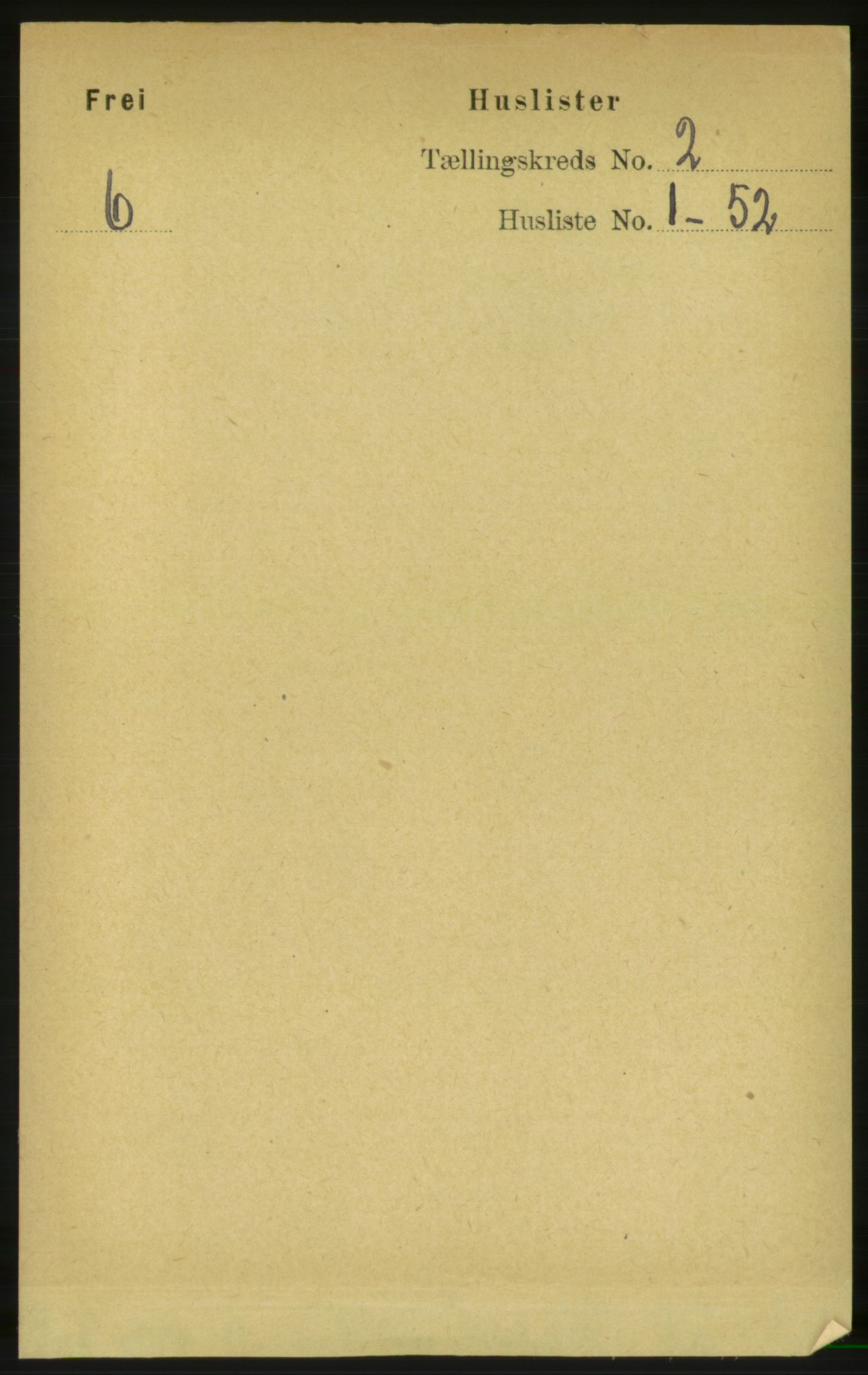 RA, 1891 census for 1556 Frei, 1891, p. 669